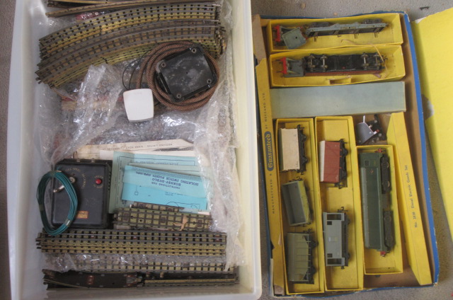 Playworn Hornby Dublo including Class 20 diesel Image