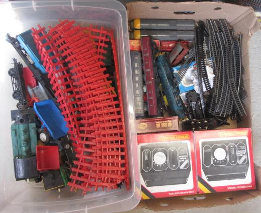 Playworn trains by Triang Image