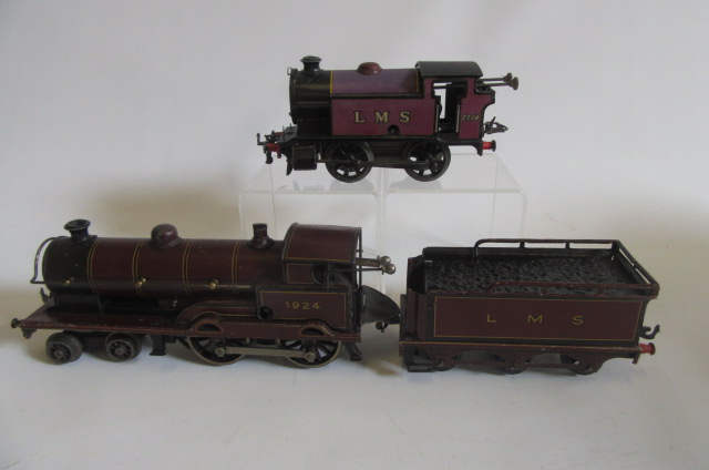 Bing clockwork M.R. locomotive 1924 (some paint faded Image