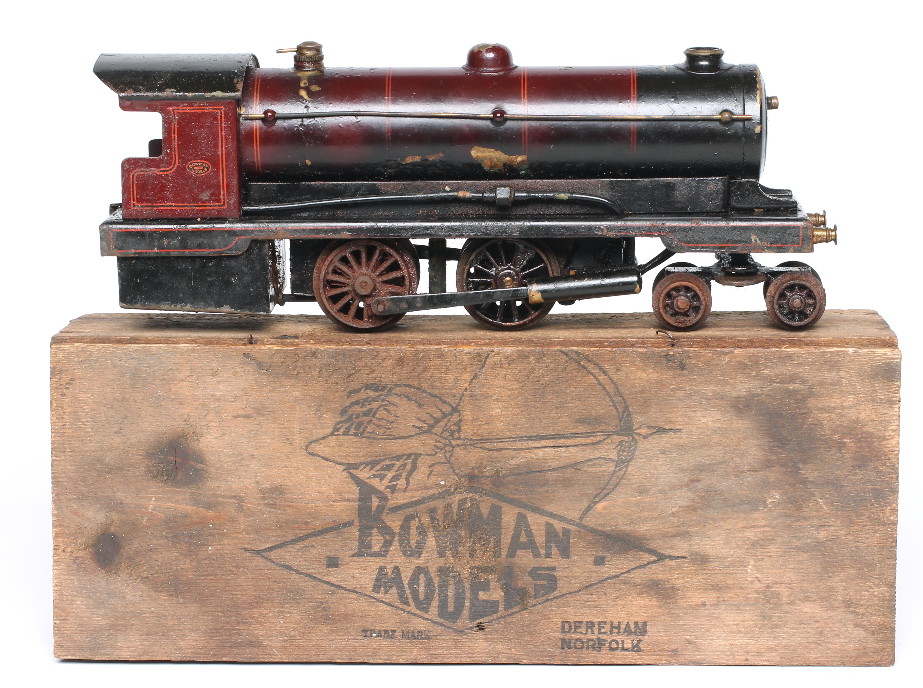 Bowman Models 4-4-0 steam locomotive Image