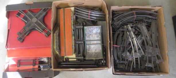 Hornby clockwork track and accessories including points Image