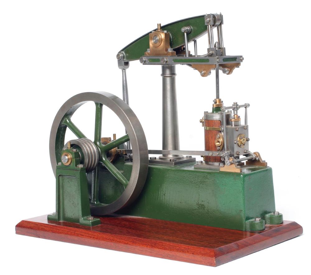 A well engineered model of a beam engine Image