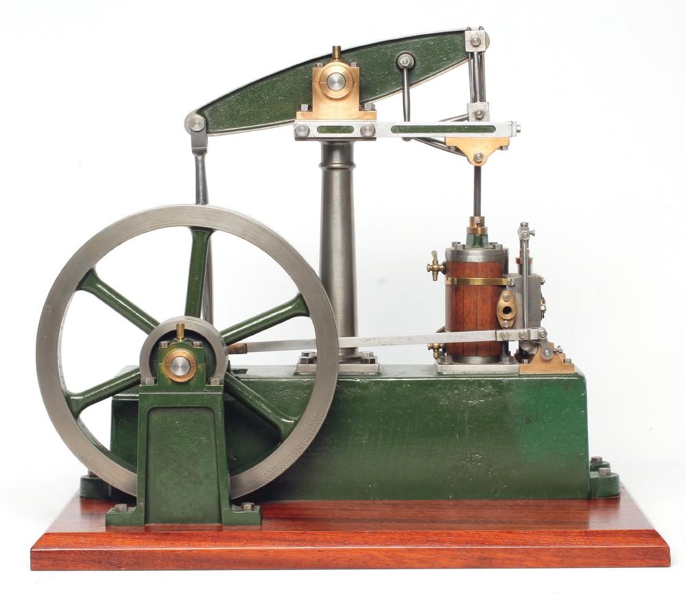 A well engineered model of a beam engine Image