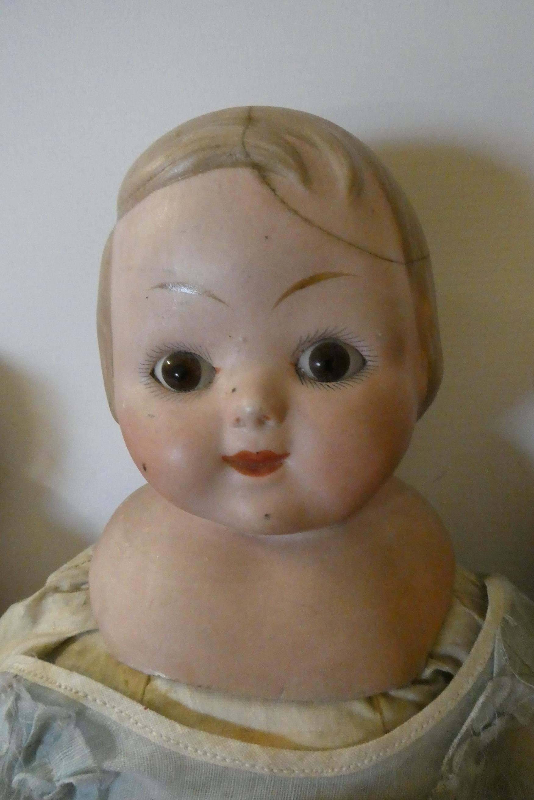 Four vintage dolls Image