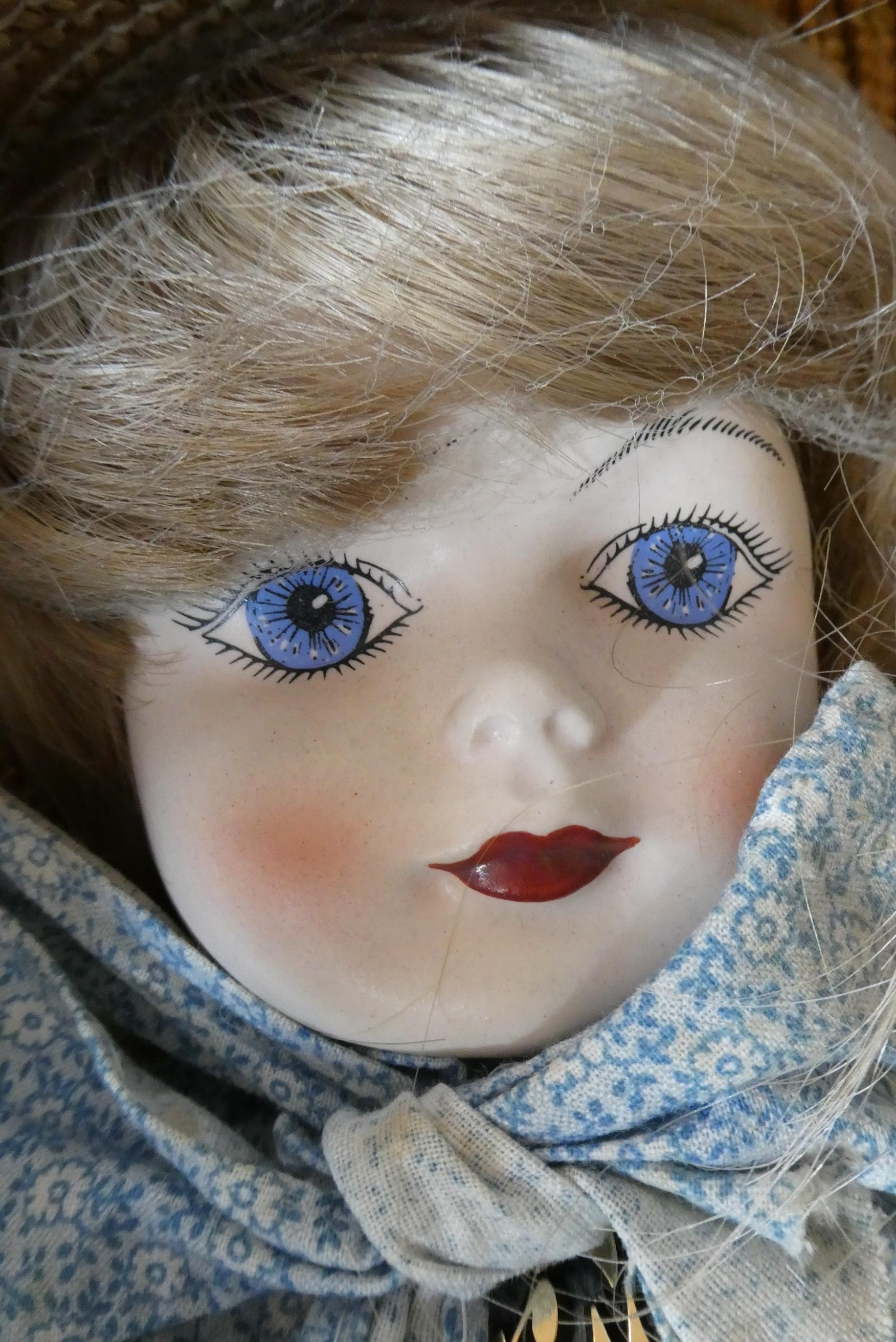 Three vintage dolls Image