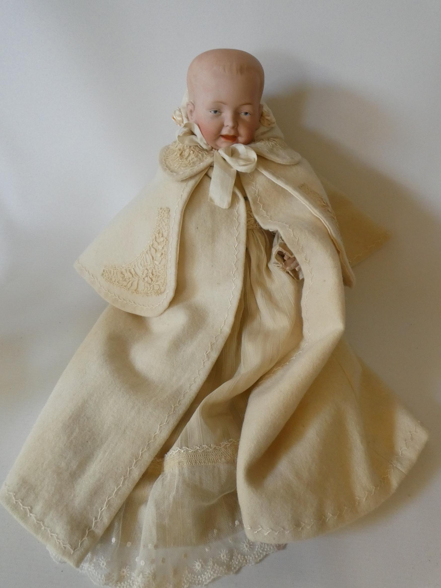 A German bisque socket head character doll Image
