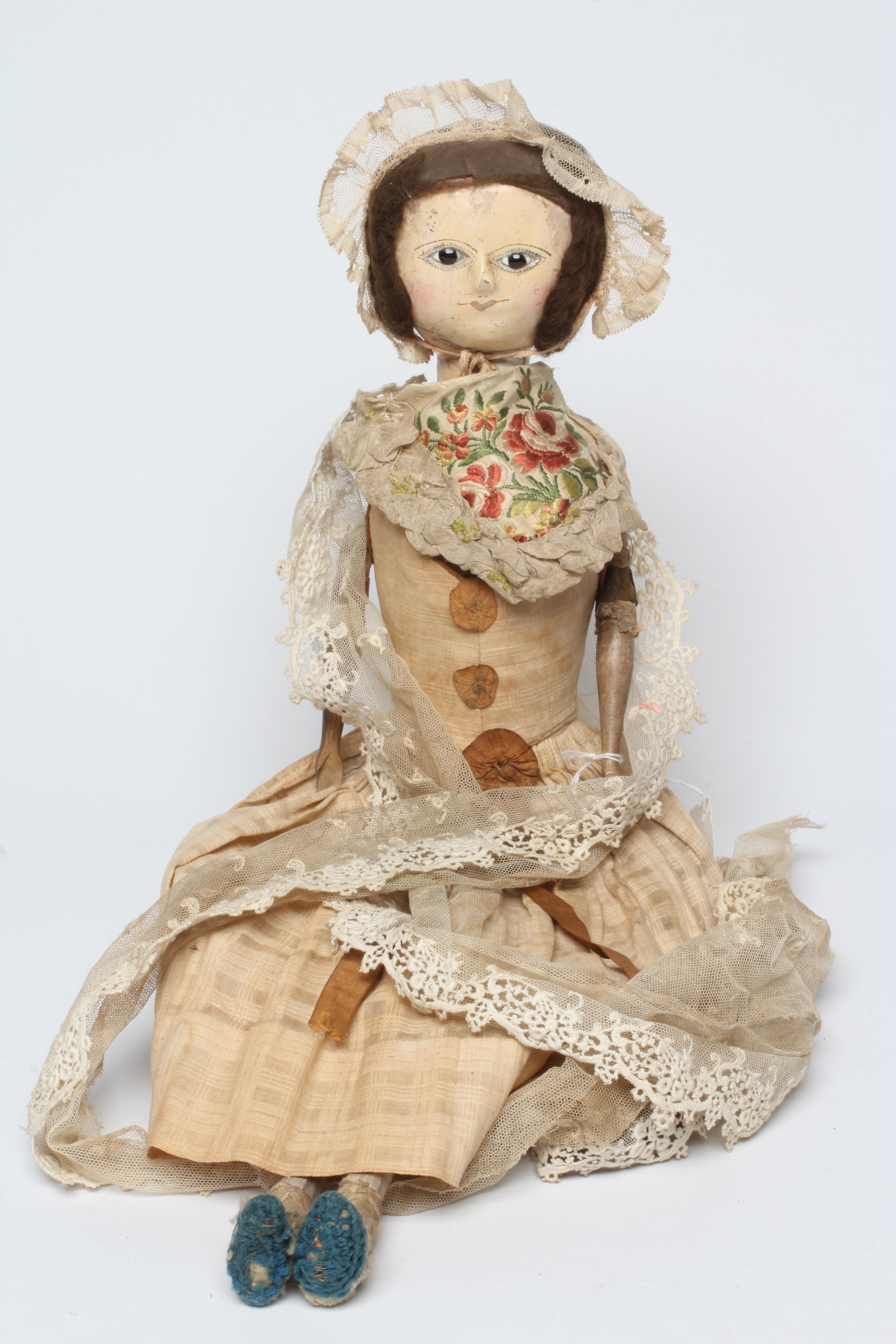An English wooden doll Image