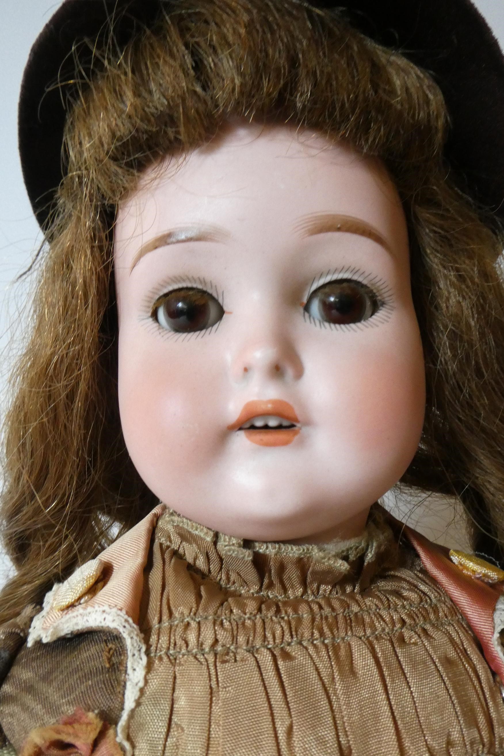 A Gans & Seyfarth bisque socket head doll Image