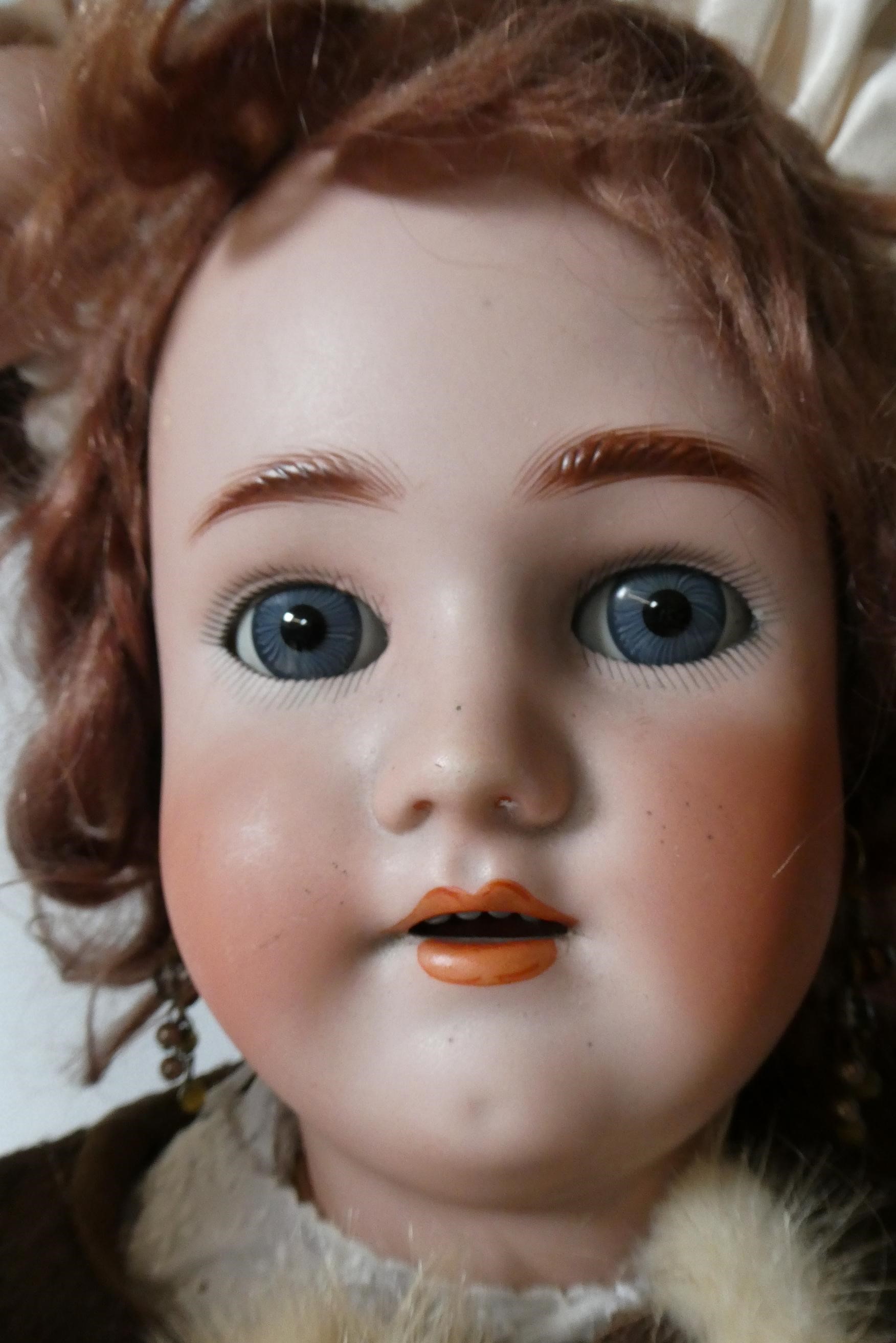 A Max Handwerck Halbig bisque socket head doll Image