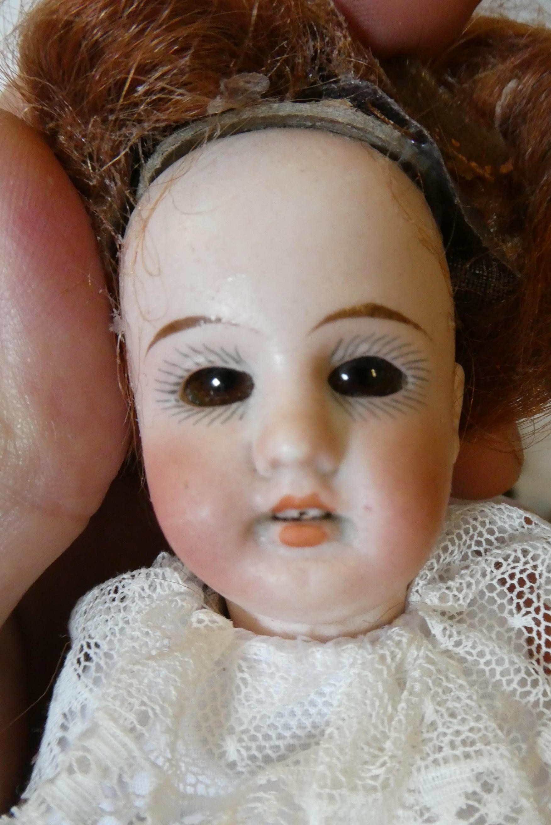A Henri Rostal bisque socket head doll Image