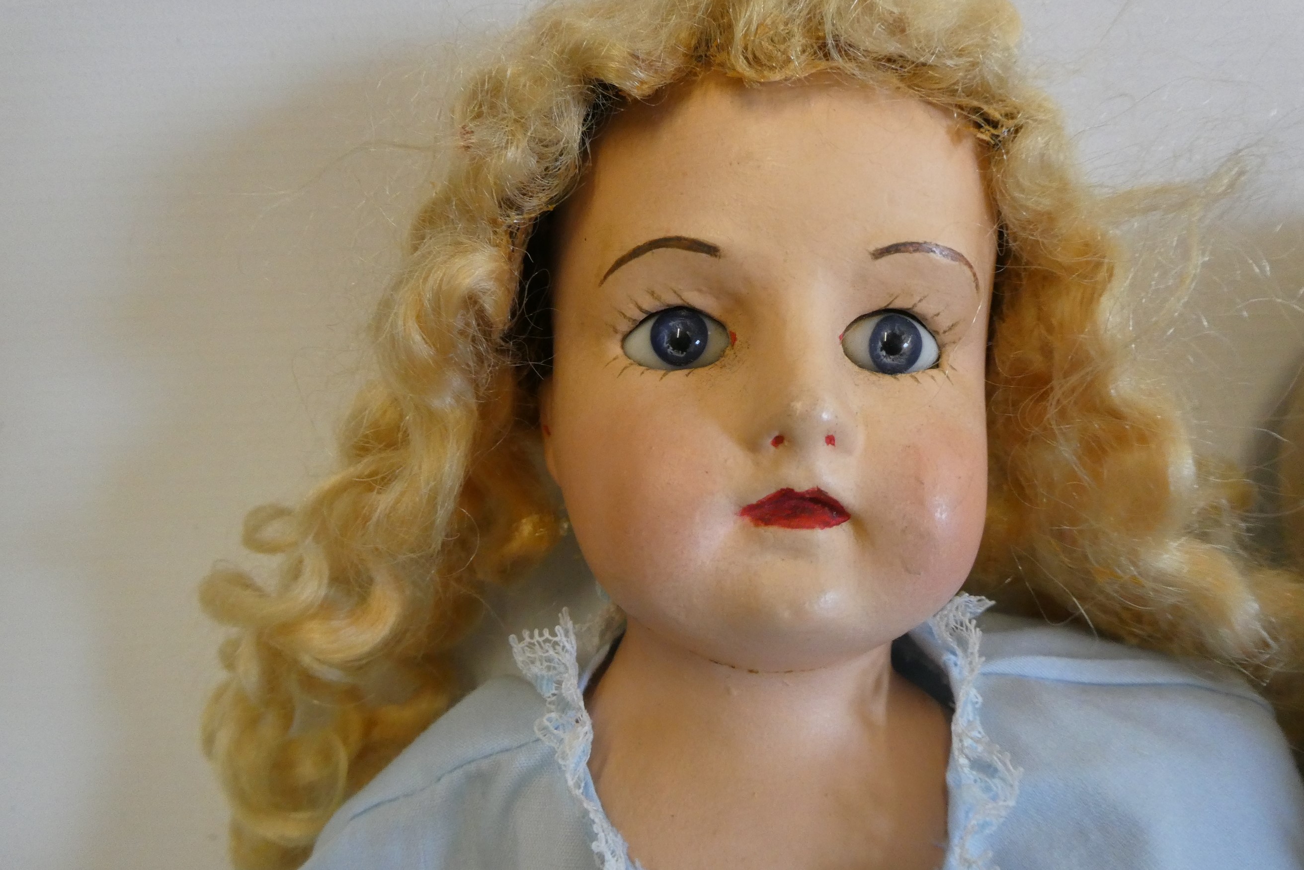 Four vintage dolls Image
