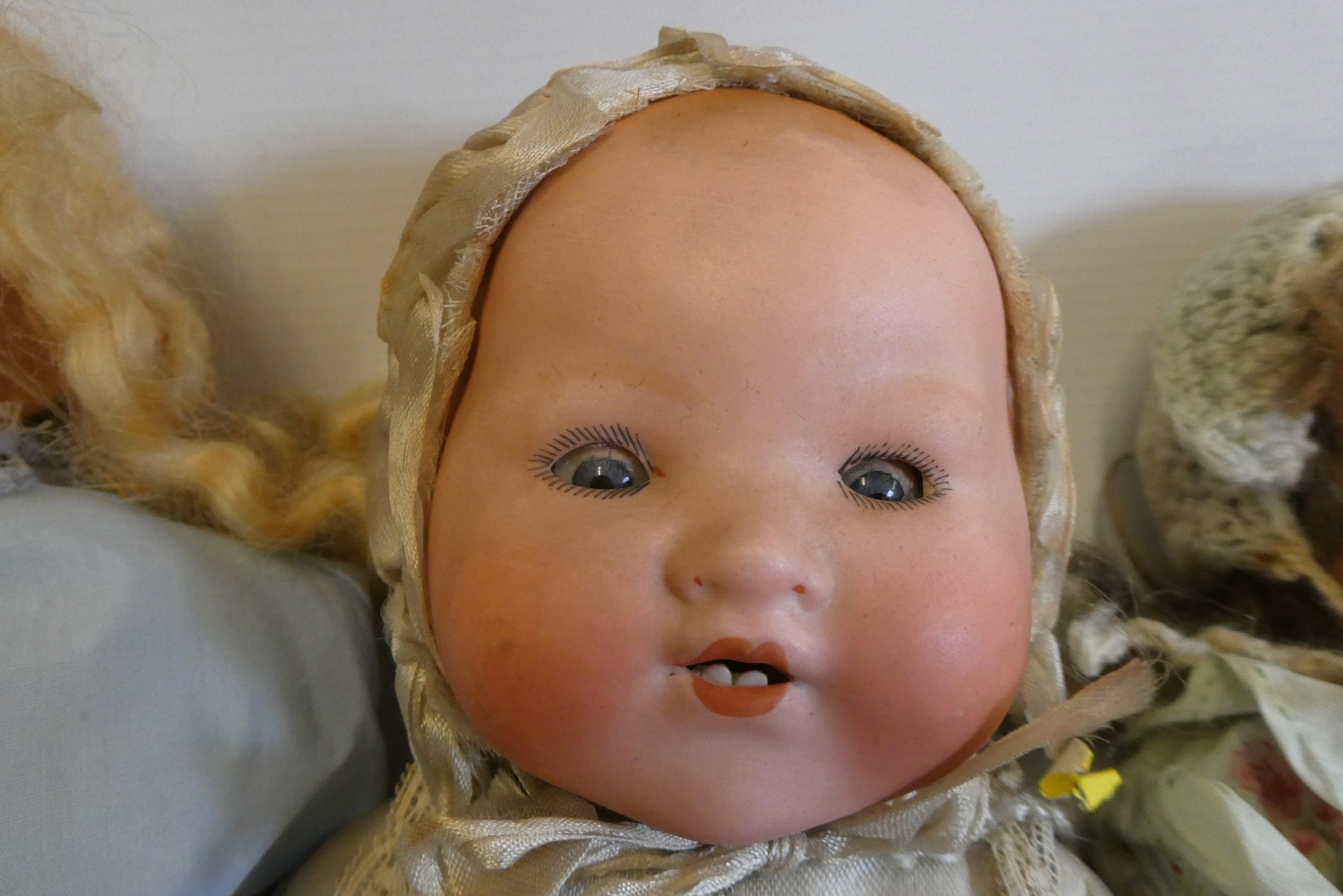 Four vintage dolls Image