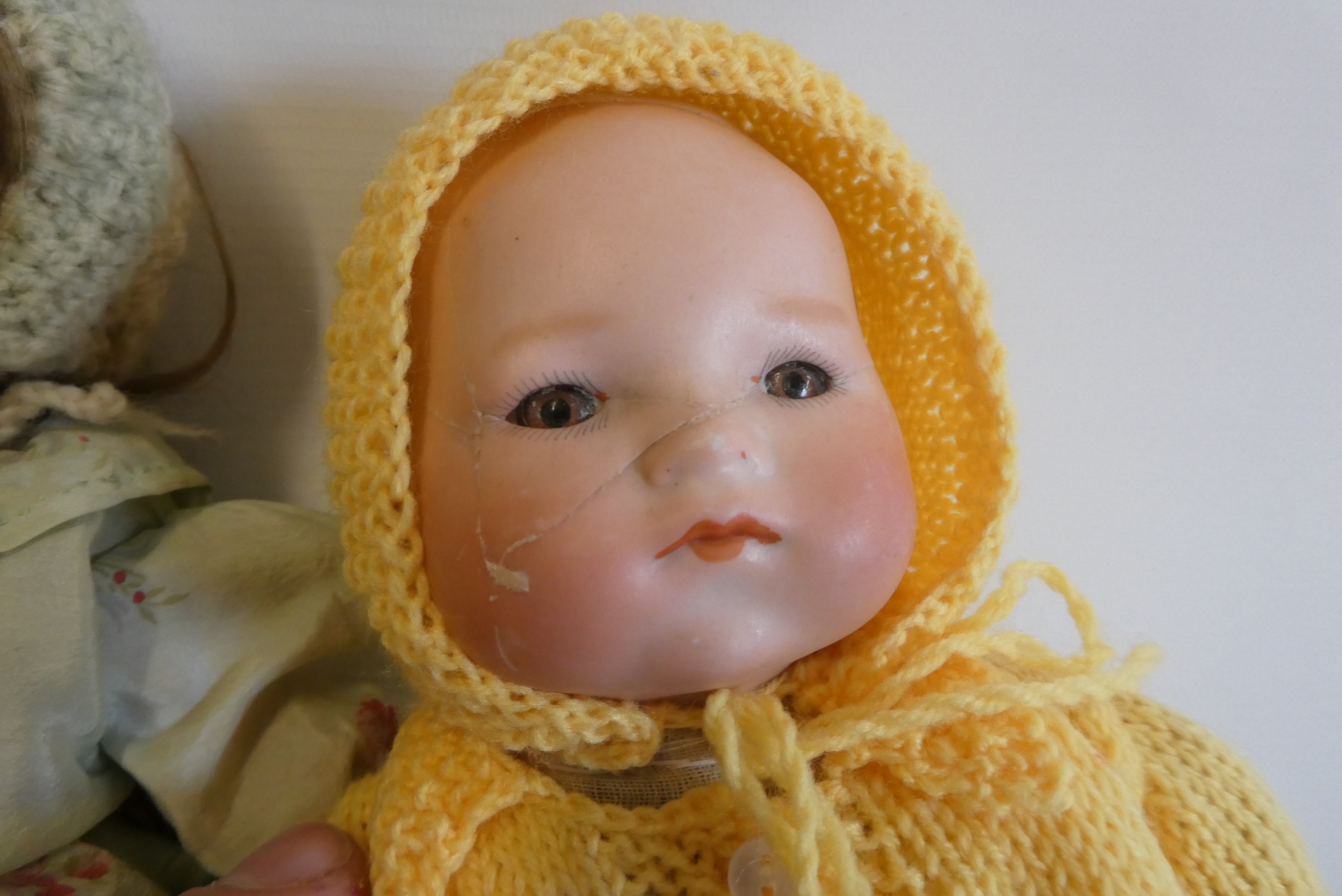 Four vintage dolls Image