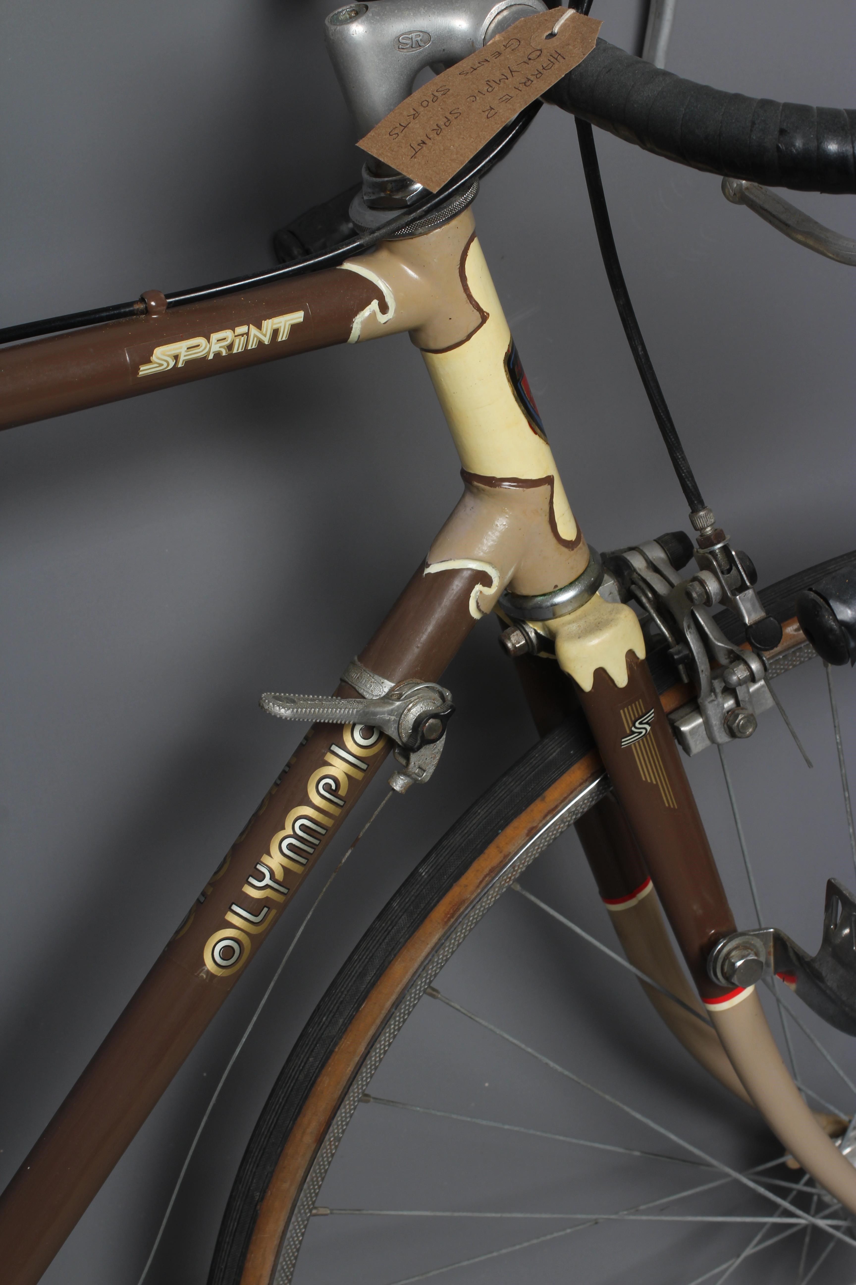 A Harrier Olympic Sprint gents bicycle, in used condition, 25 1/4" diameter rims (Est. plus 24% Image