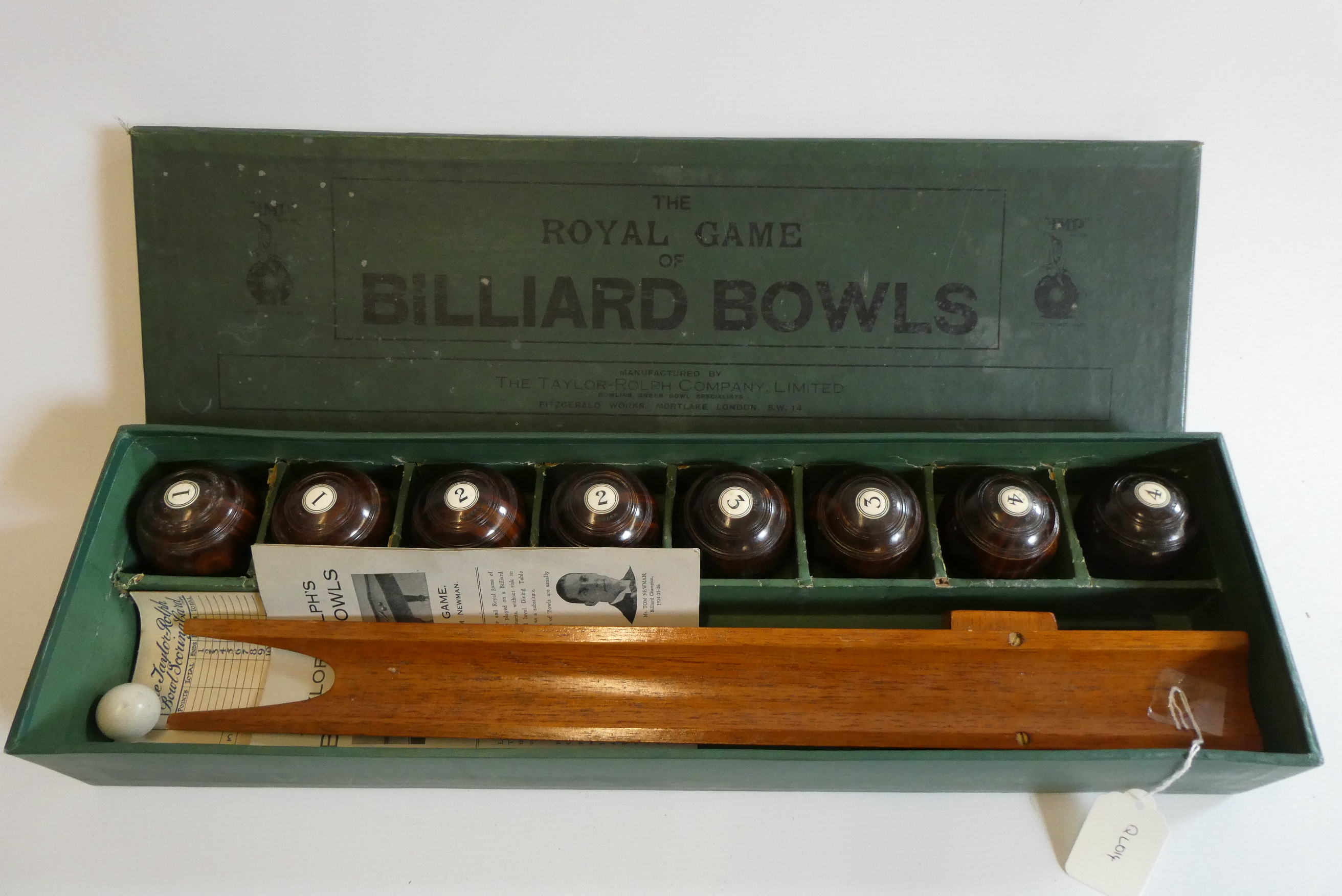 The Royal Game of Billiard Bowls Image