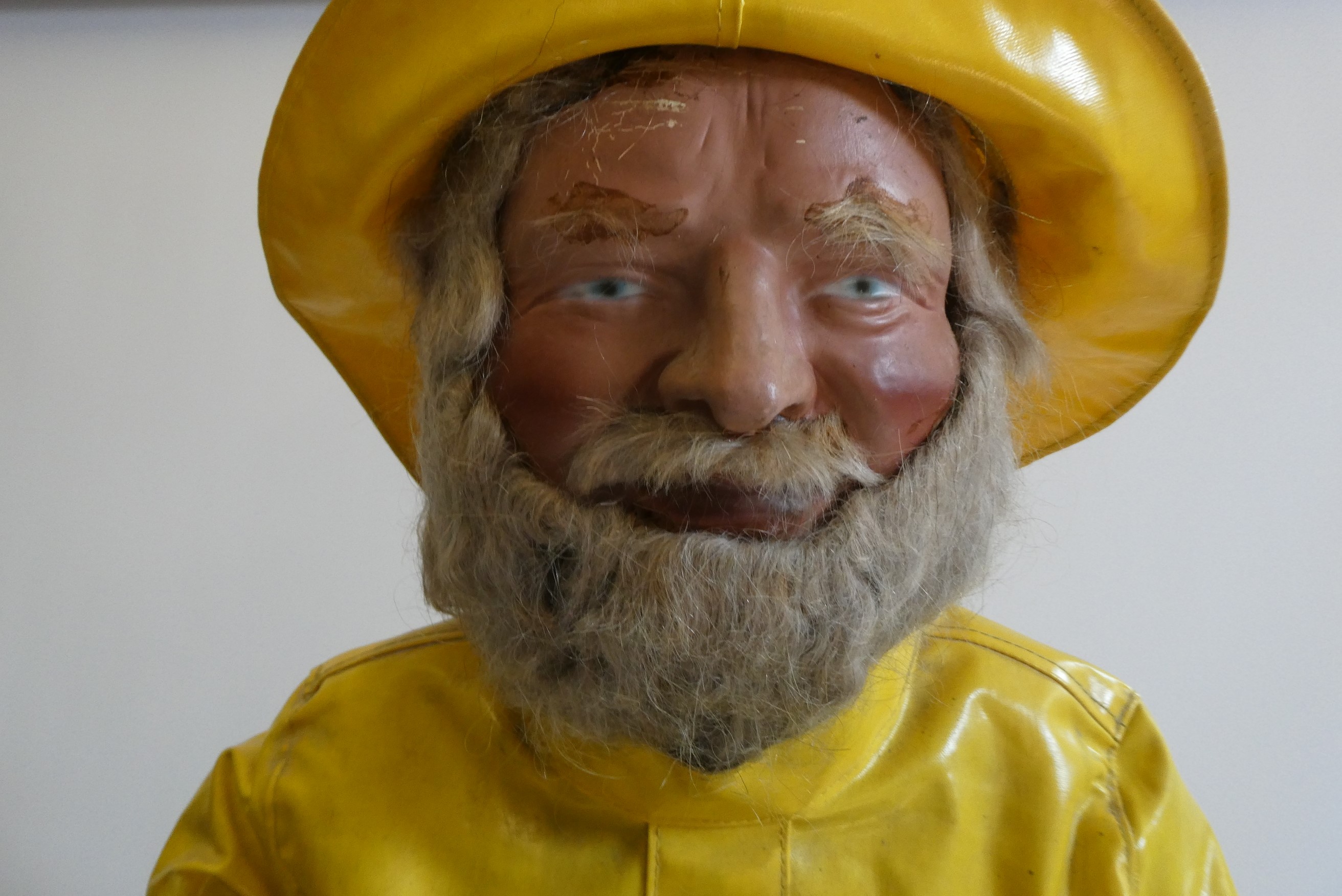 A J. H. Animations automaton of a fisherman with composite hands and face Image