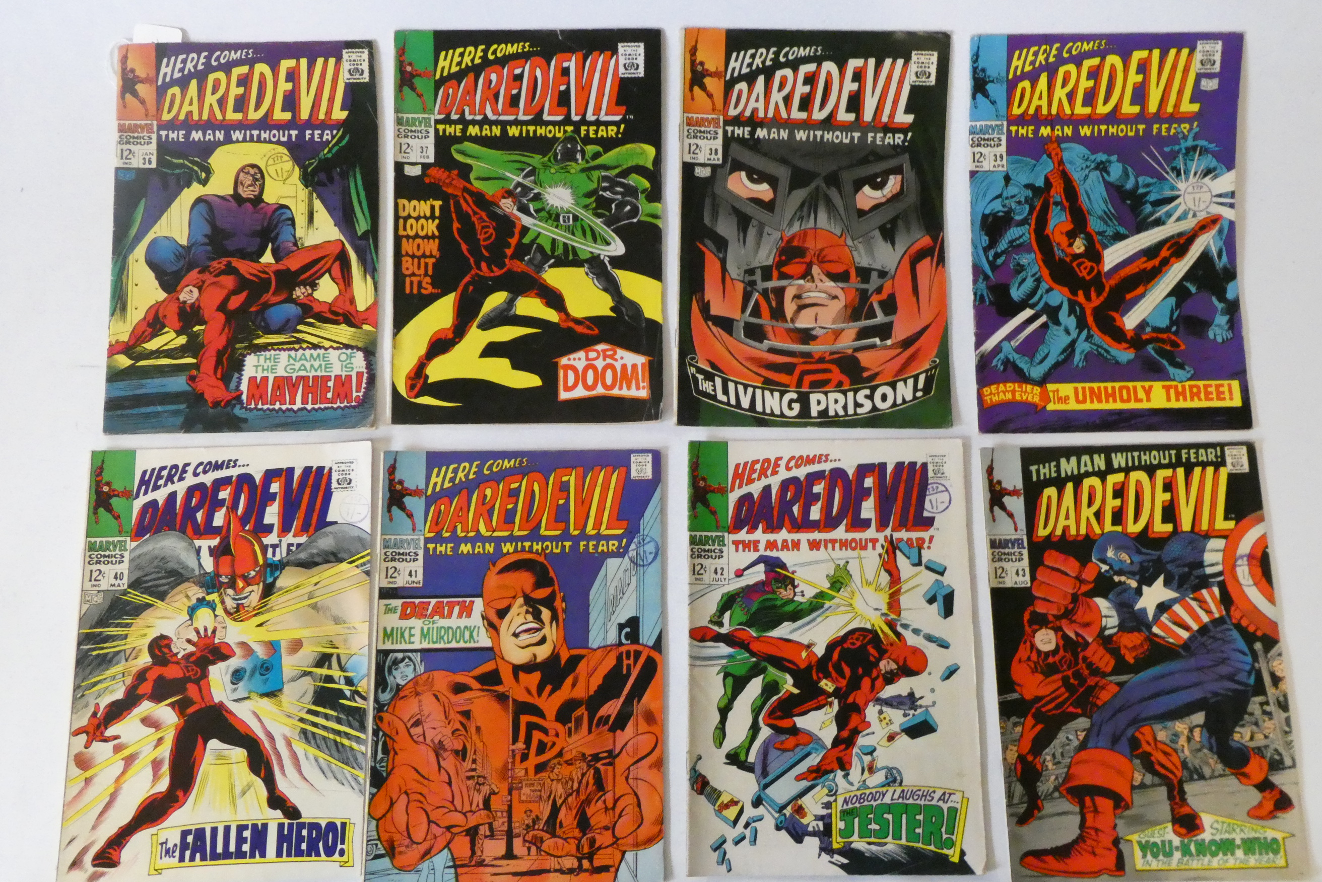 Marvel's Daredevil no. 36-43 and 45-50 Image