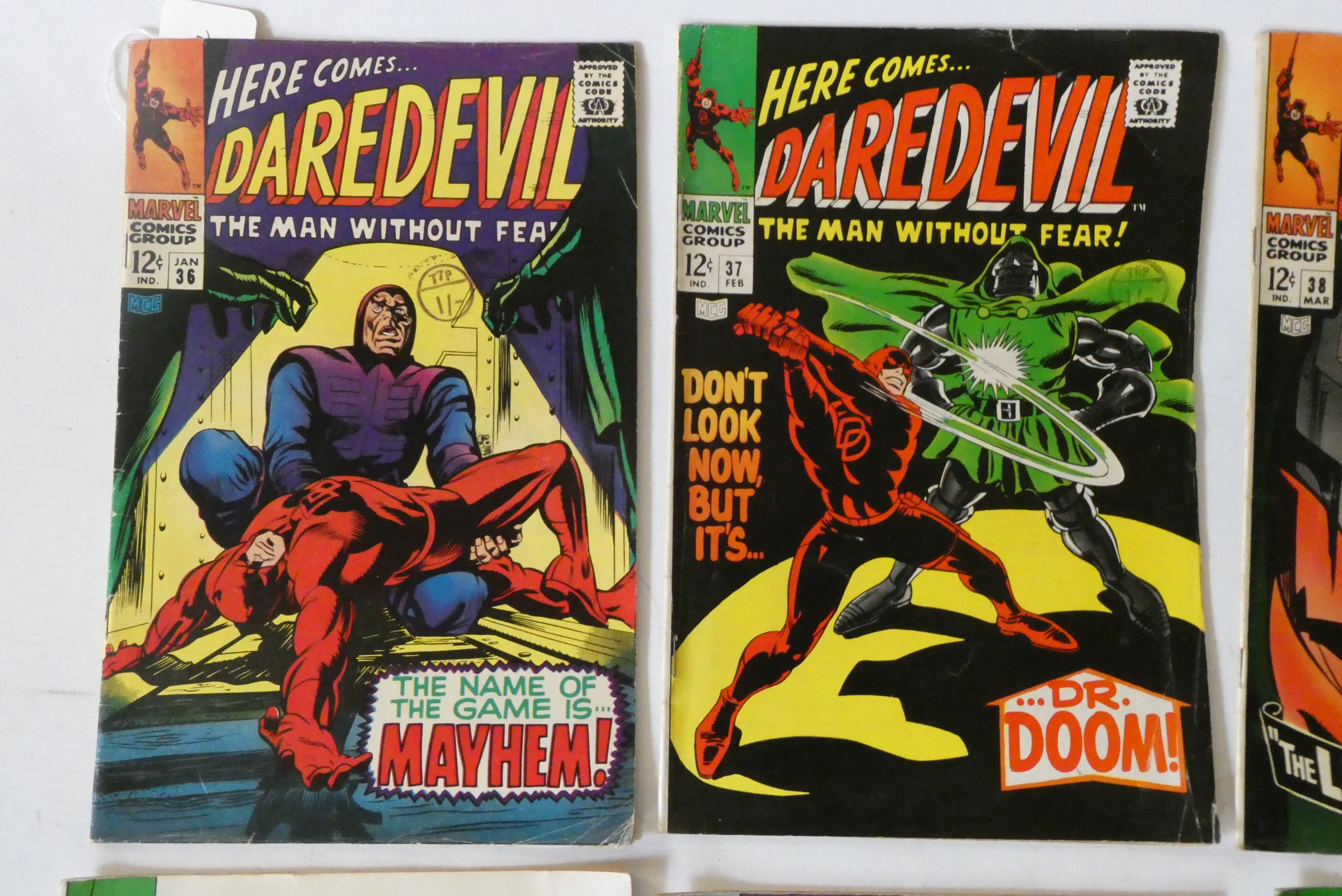 Marvel's Daredevil no. 36-43 and 45-50 Image