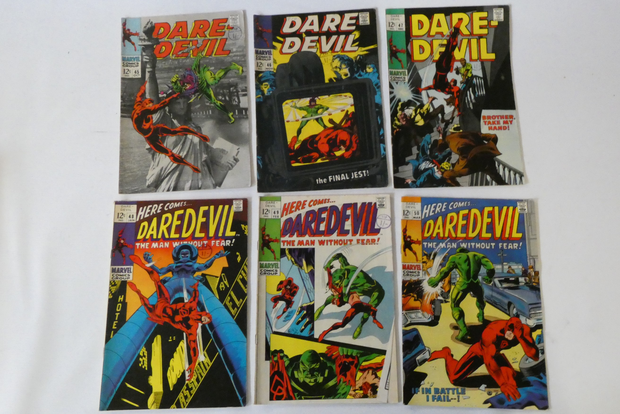 Marvel's Daredevil no. 36-43 and 45-50 Image