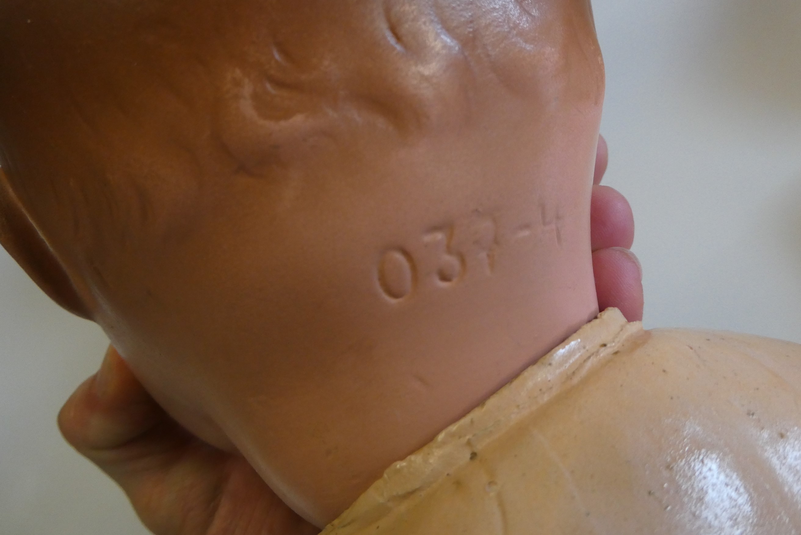 Four vintage dolls, comprising a 23" Frank Popper girl, a 27" Frank Popper boy, a 24" composition Image