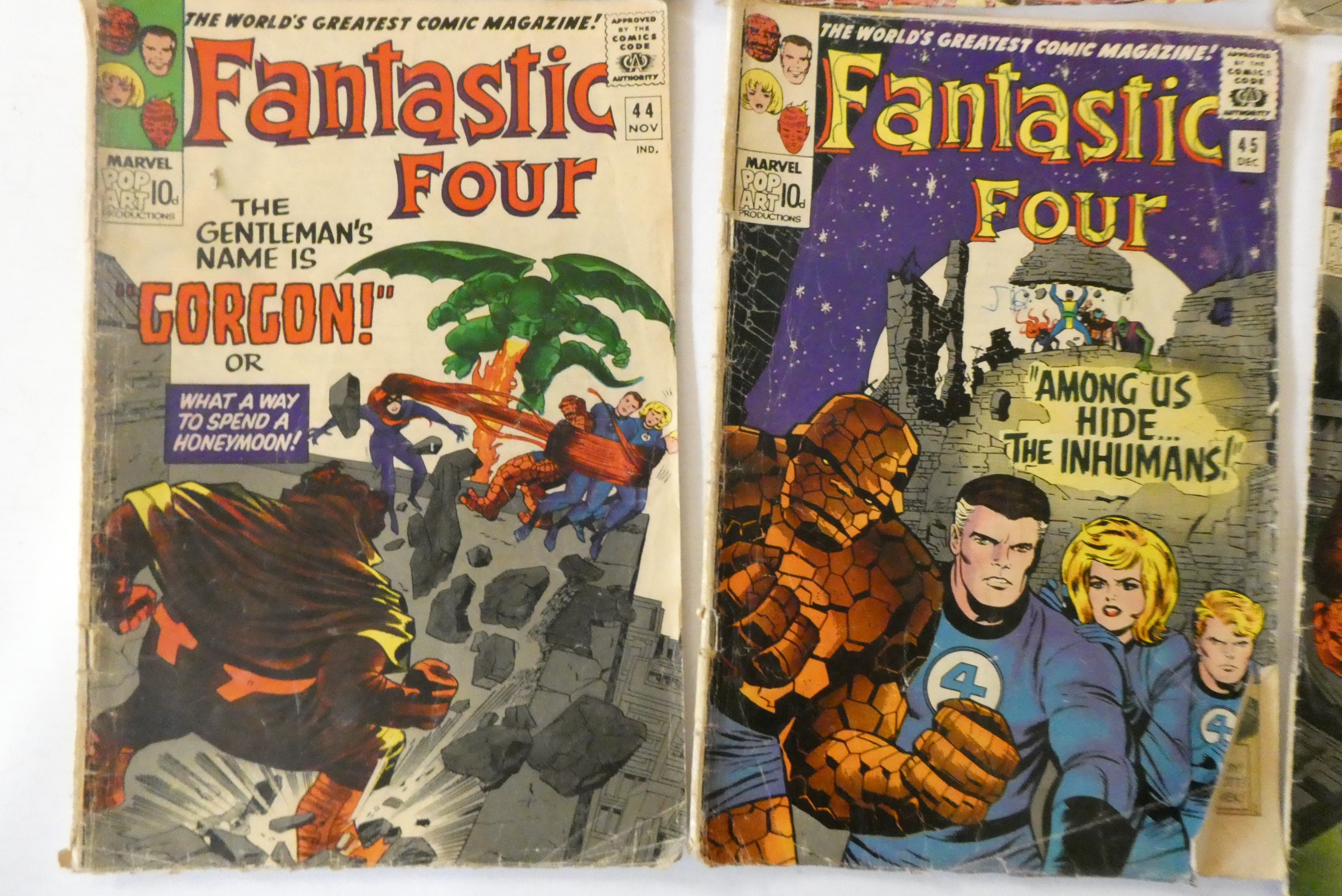 Marvel's Fantastic Four no. 40 - 49 inclusive Image