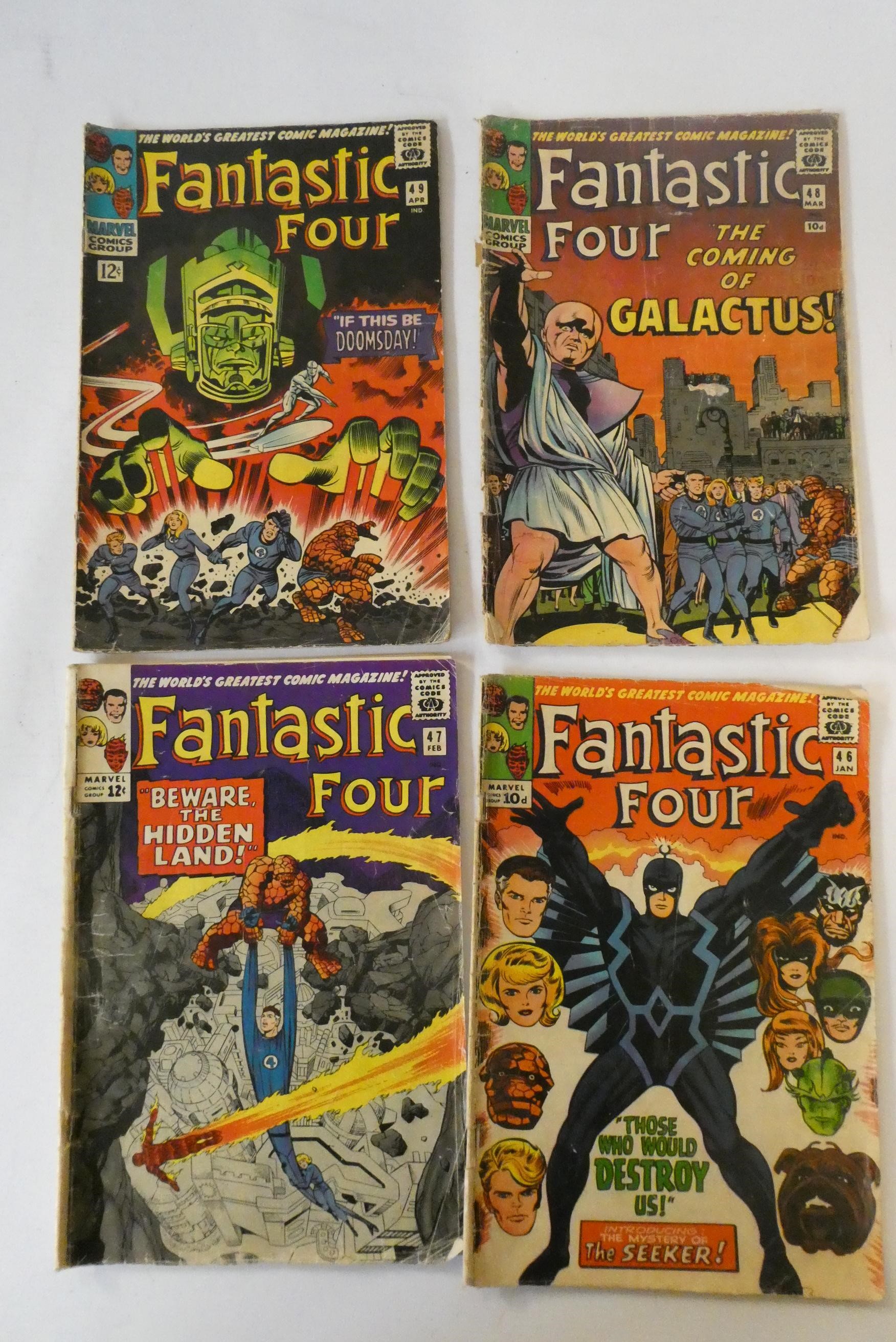Marvel's Fantastic Four no. 40 - 49 inclusive Image