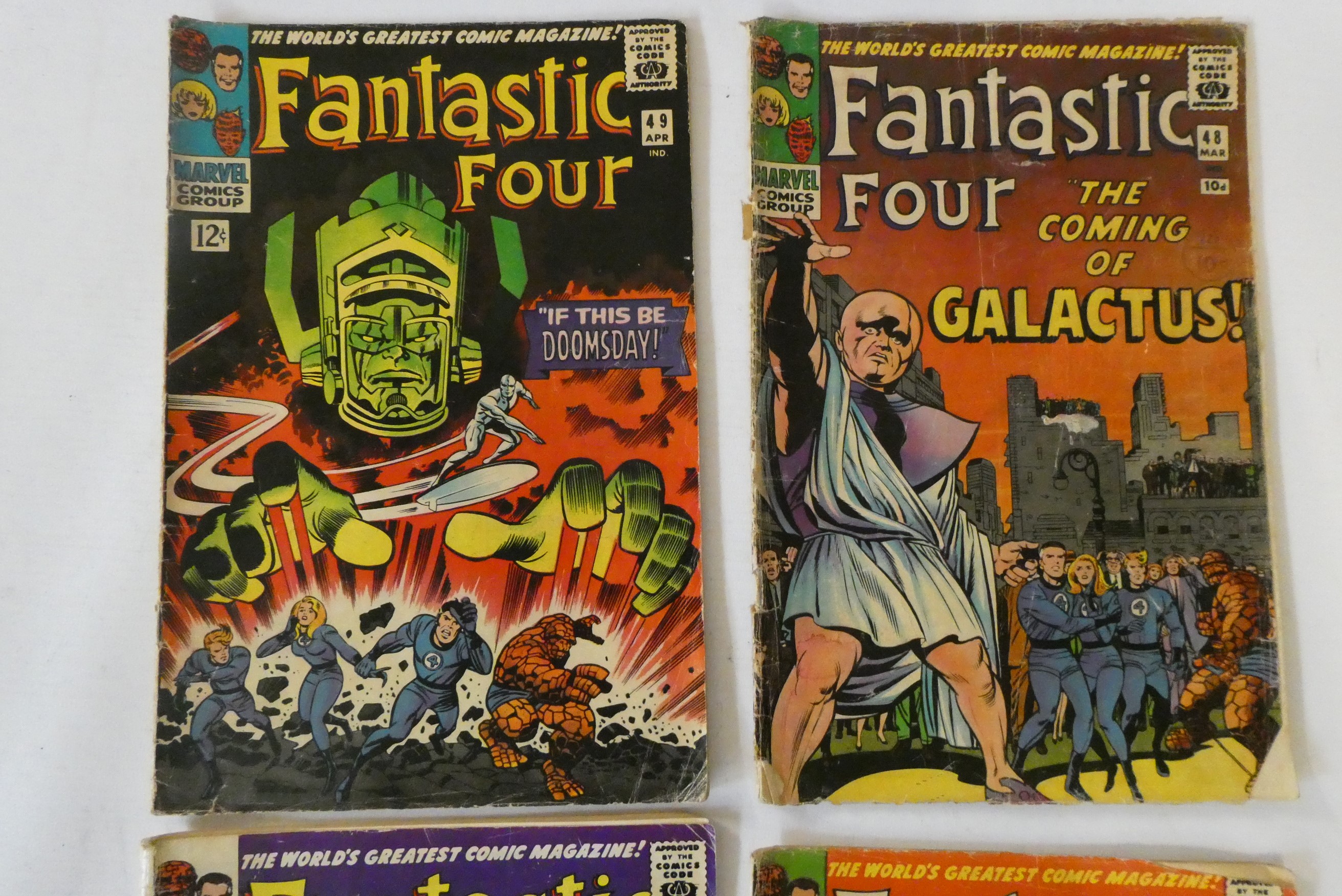 Marvel's Fantastic Four no. 40 - 49 inclusive Image