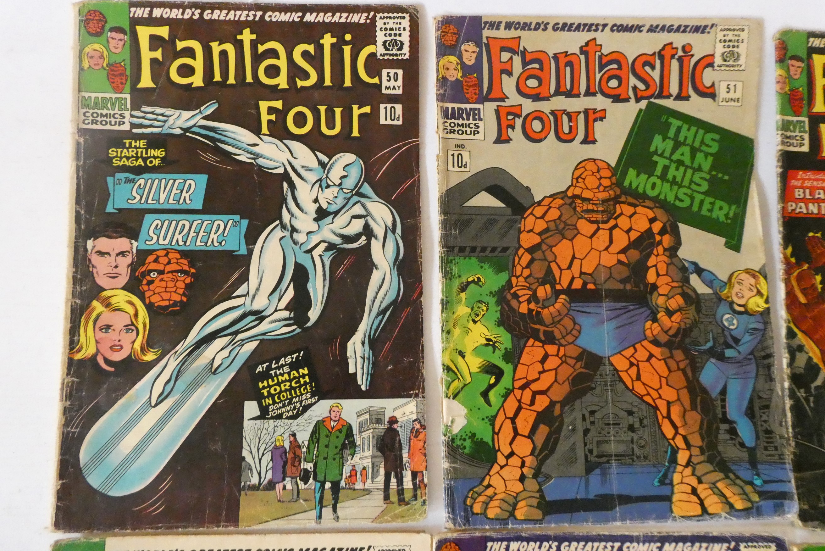 Marvel's Fantastic Four no. 50 - 63 inclusive Image