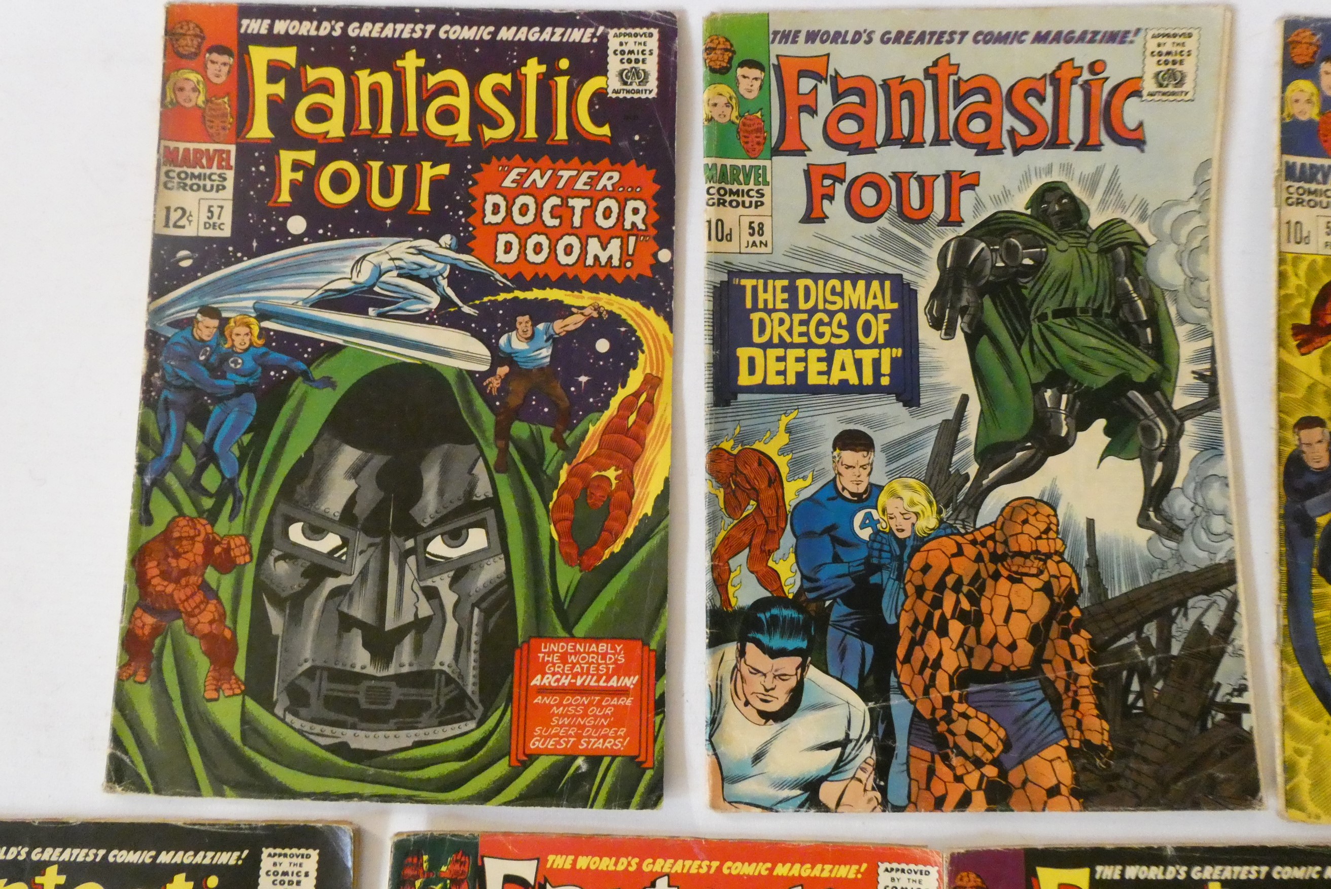 Marvel's Fantastic Four no. 50 - 63 inclusive Image