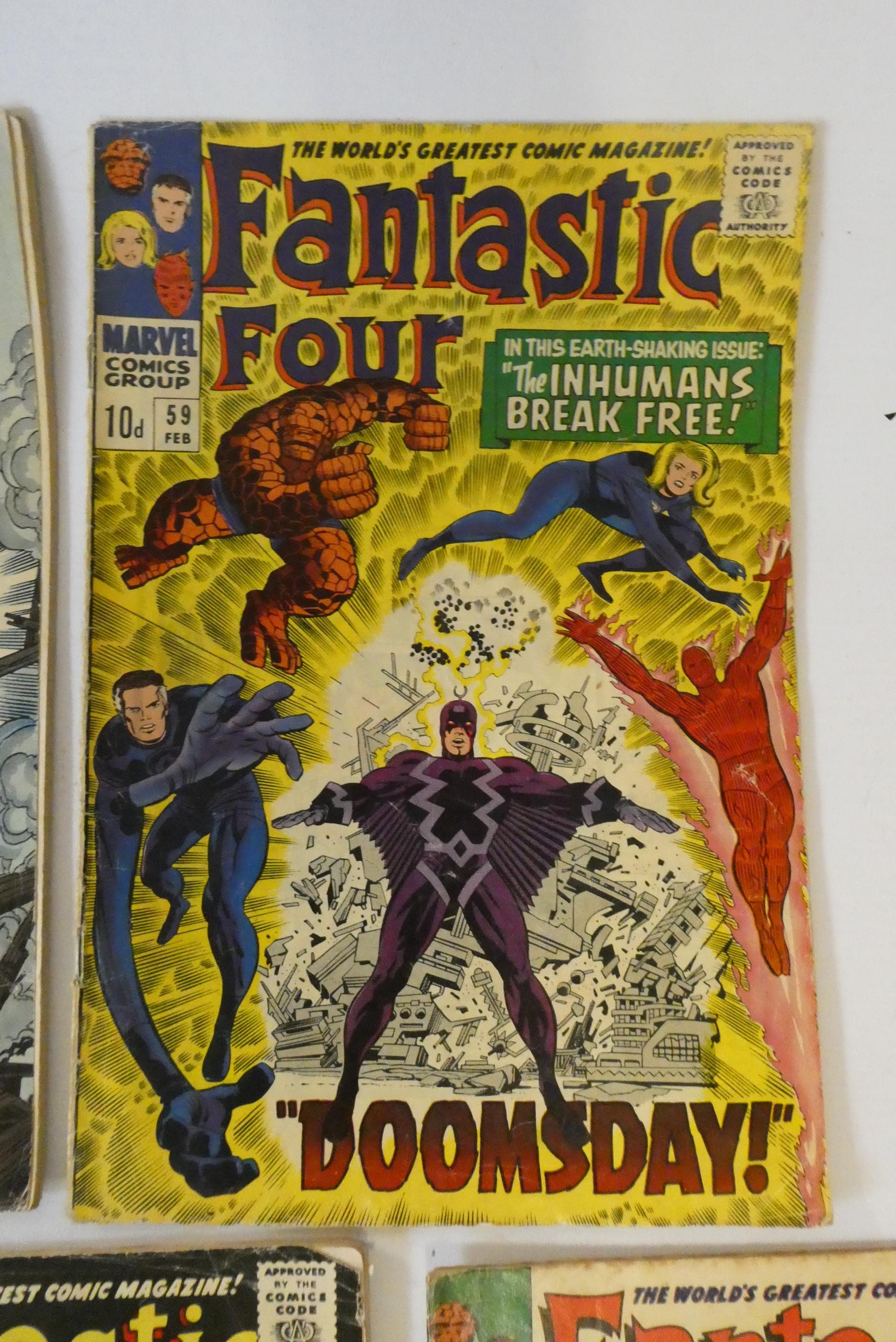 Marvel's Fantastic Four no. 50 - 63 inclusive Image