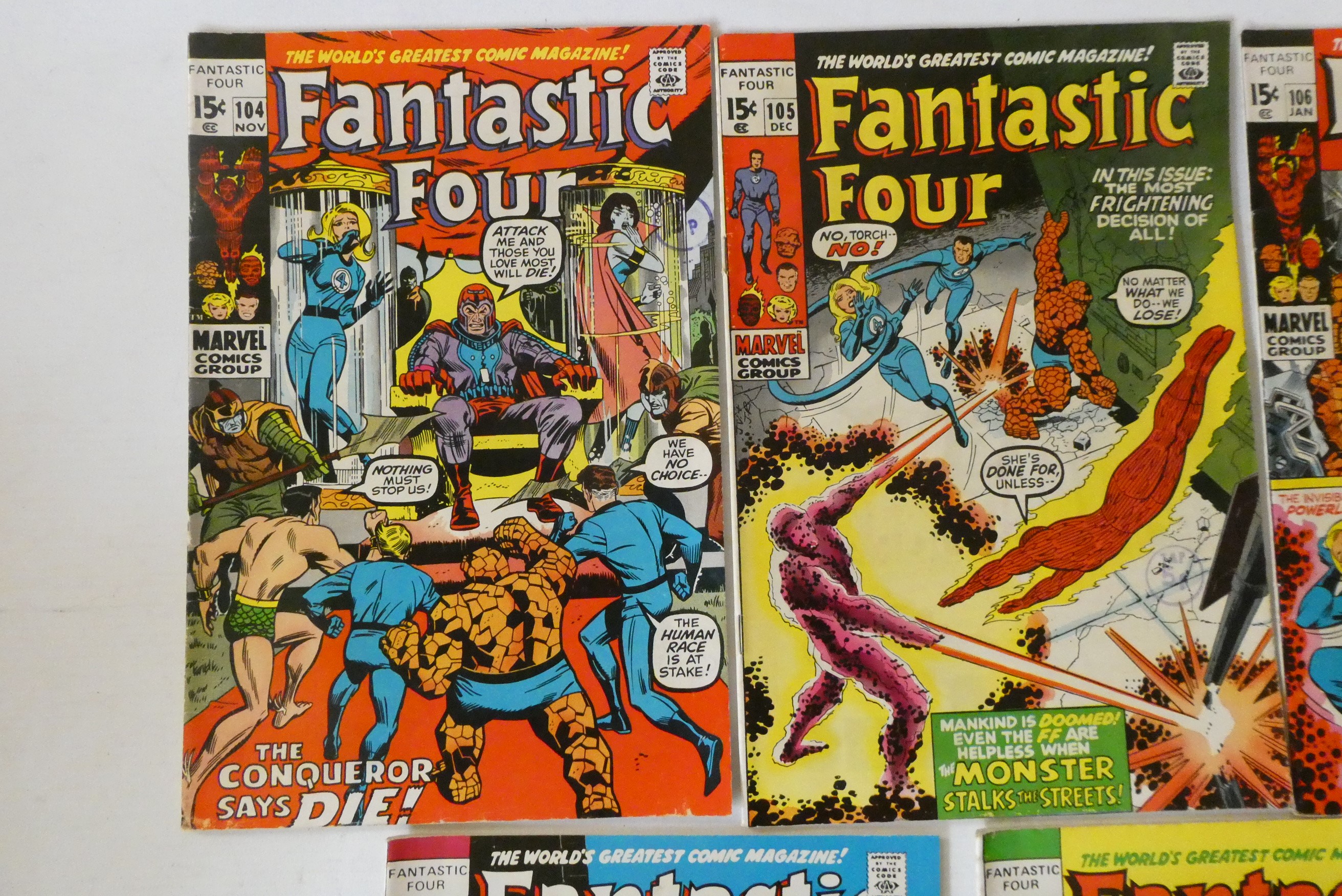 Marvel's Fantastic Four no.96-108 Image