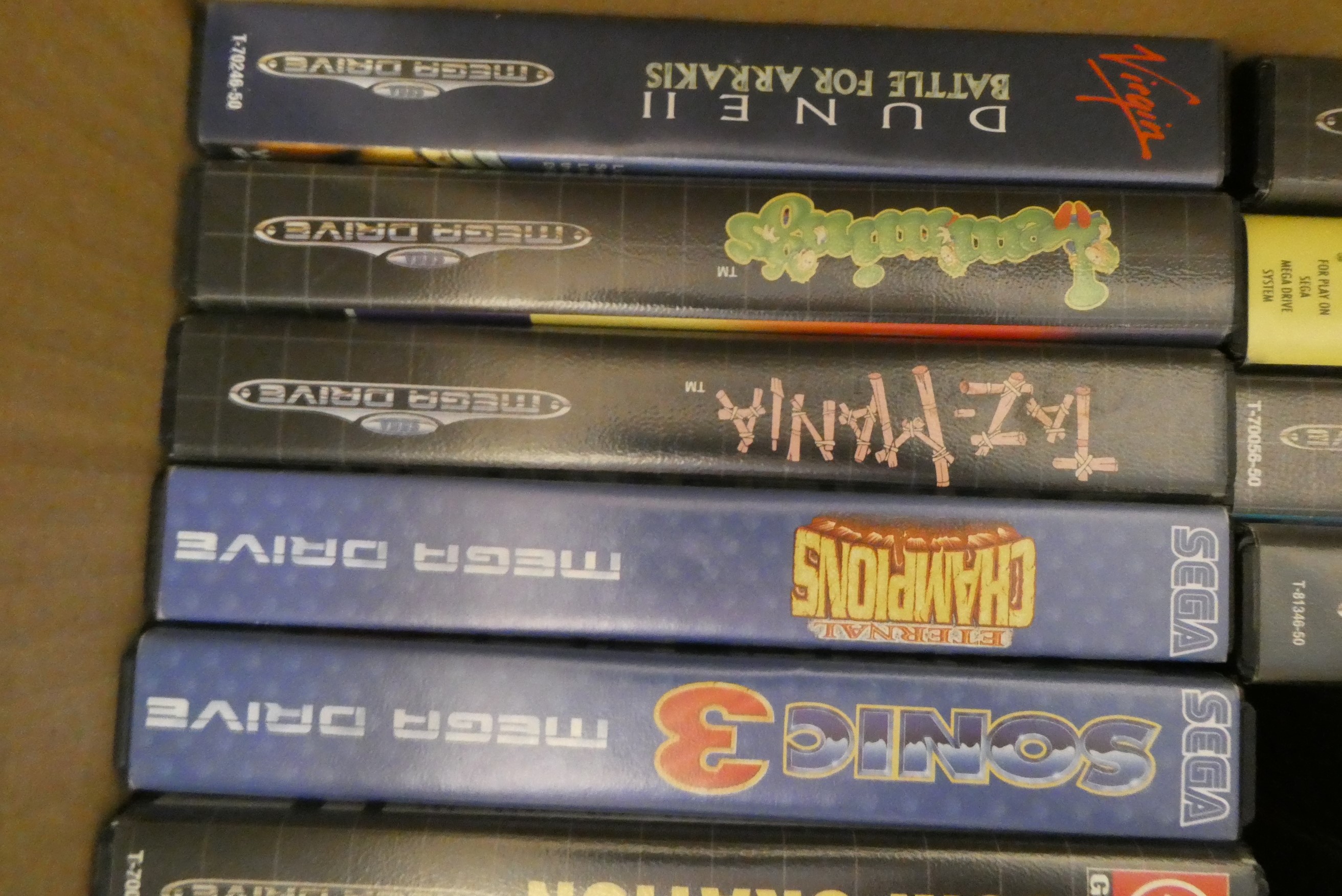 34 Sega Mega Drive games Image