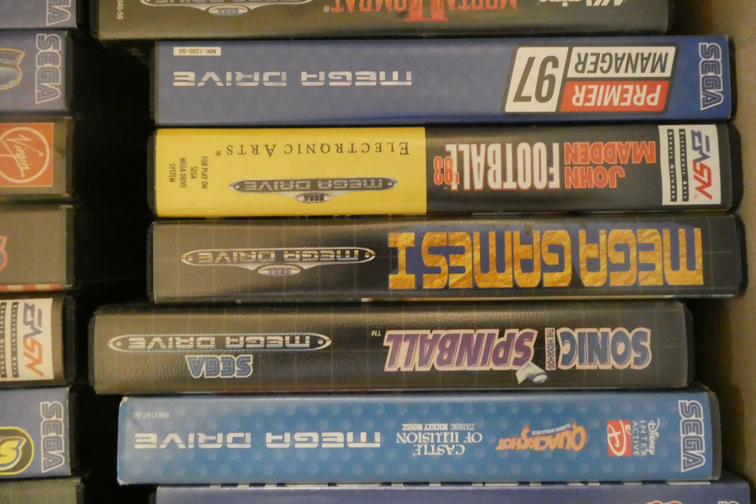 34 Sega Mega Drive games Image