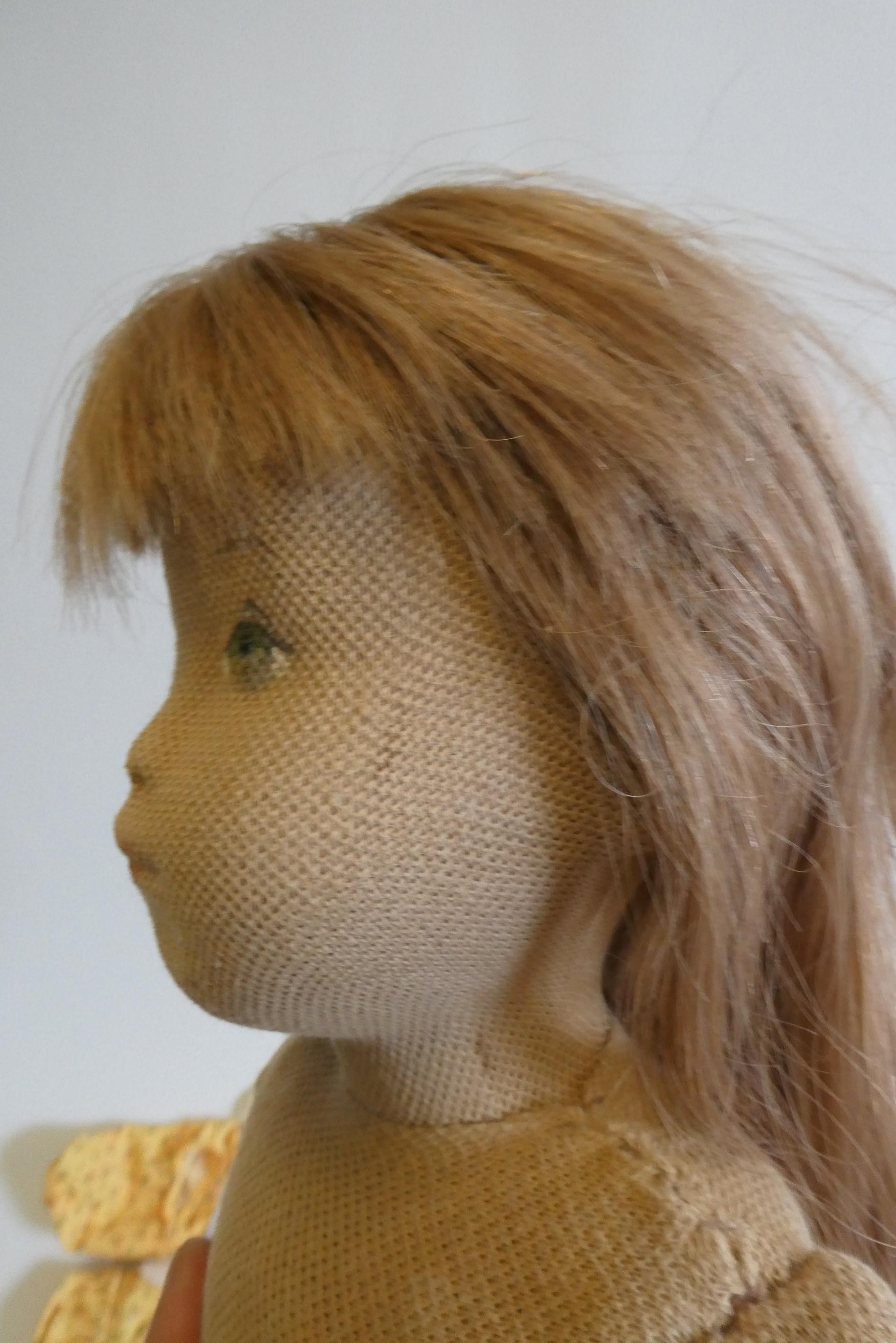 Two vintage Sasha type course dolls Image