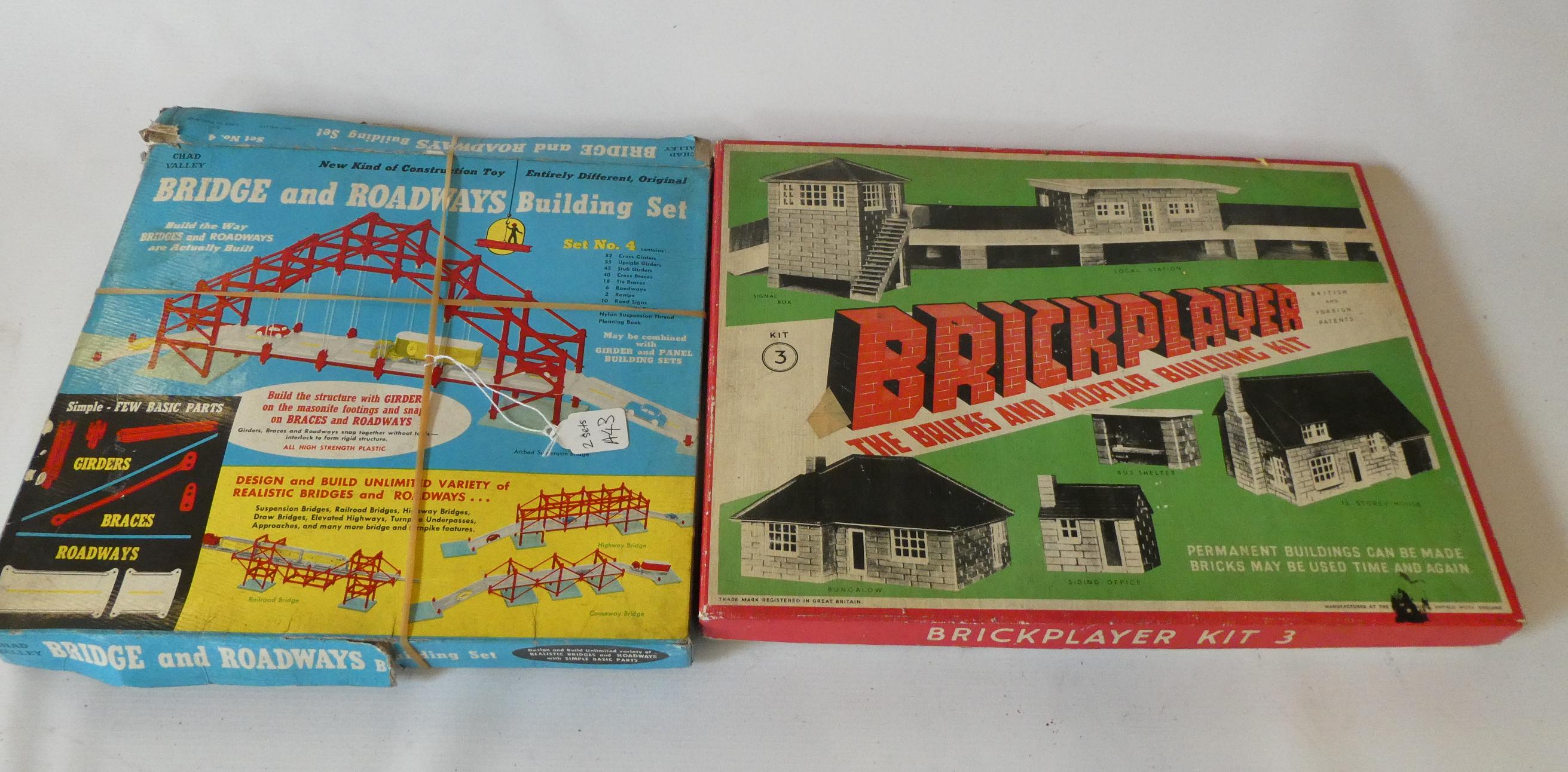 Brick Player Building Set No3, appears to be in little used condition, in good box, and a Chad Image
