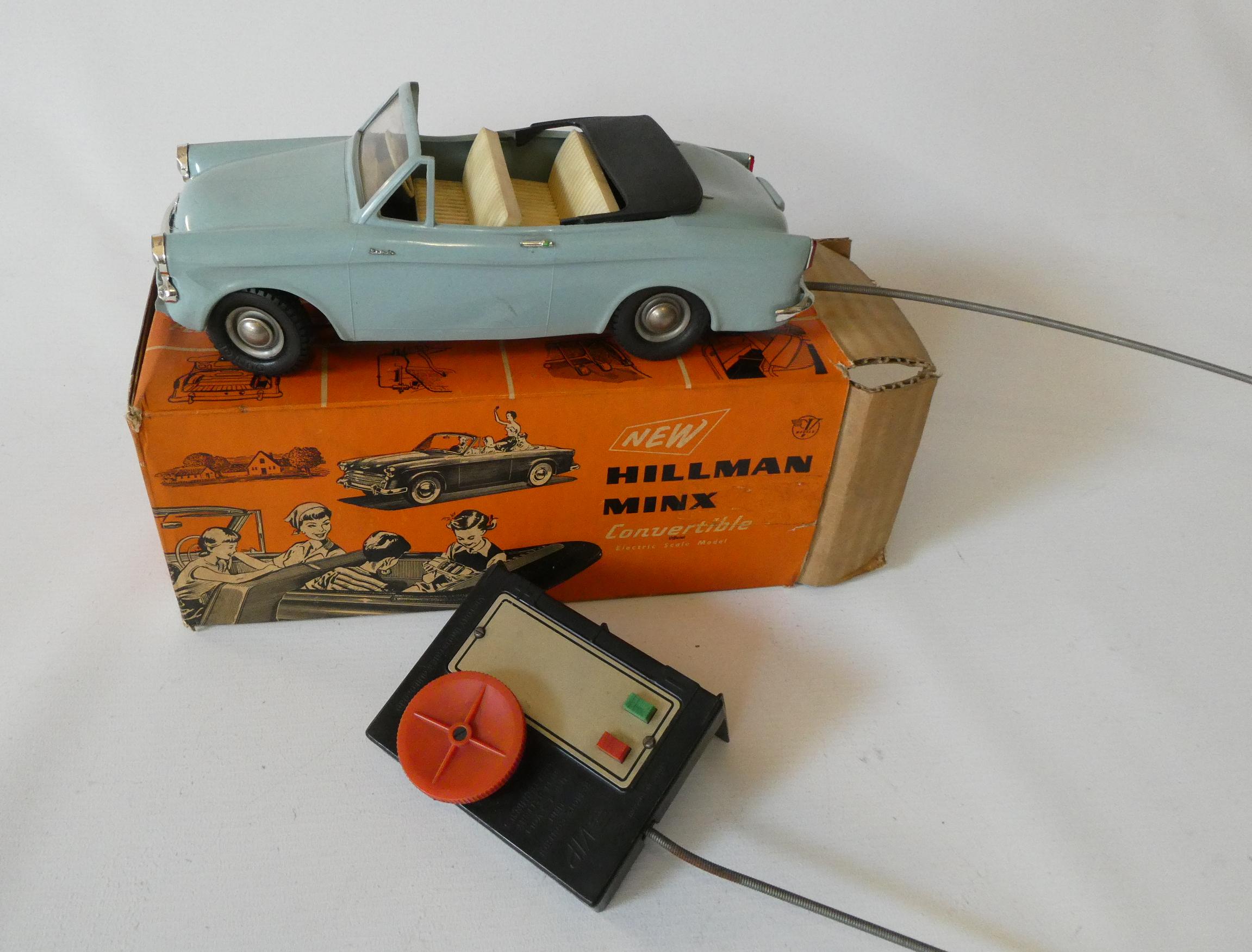 Victory Industries push-button remote-control Hillman Minx In light blue Image