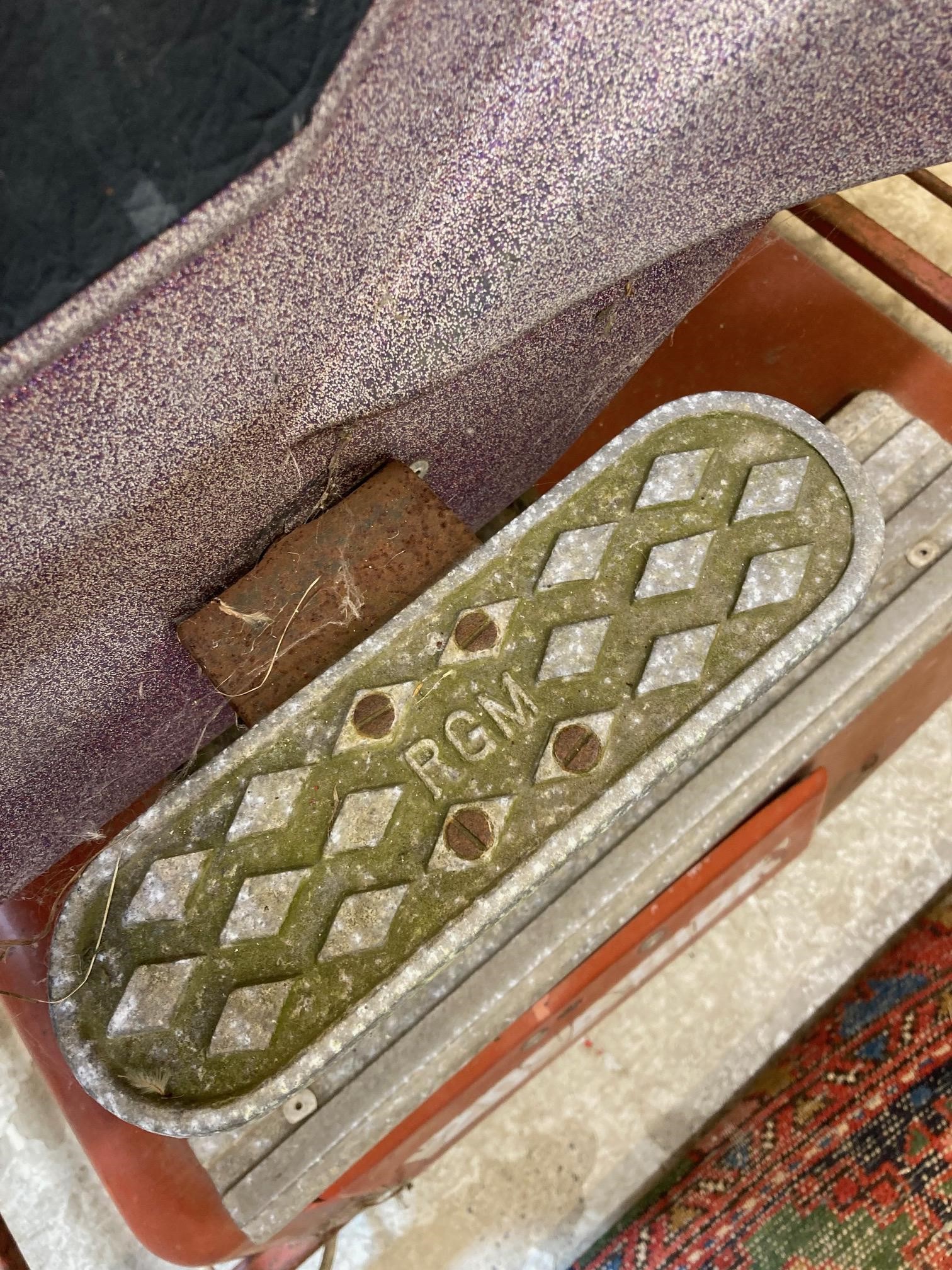 A child's ride on rocket ship Image