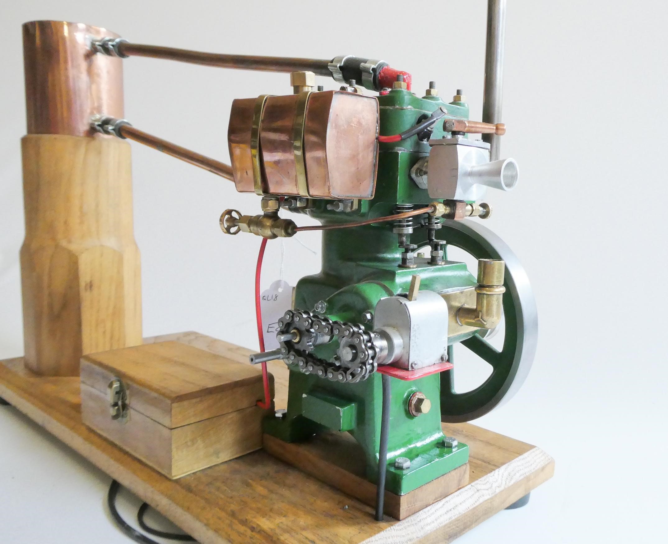 Water cooled internal combustion engine of unknown manufacturer Image