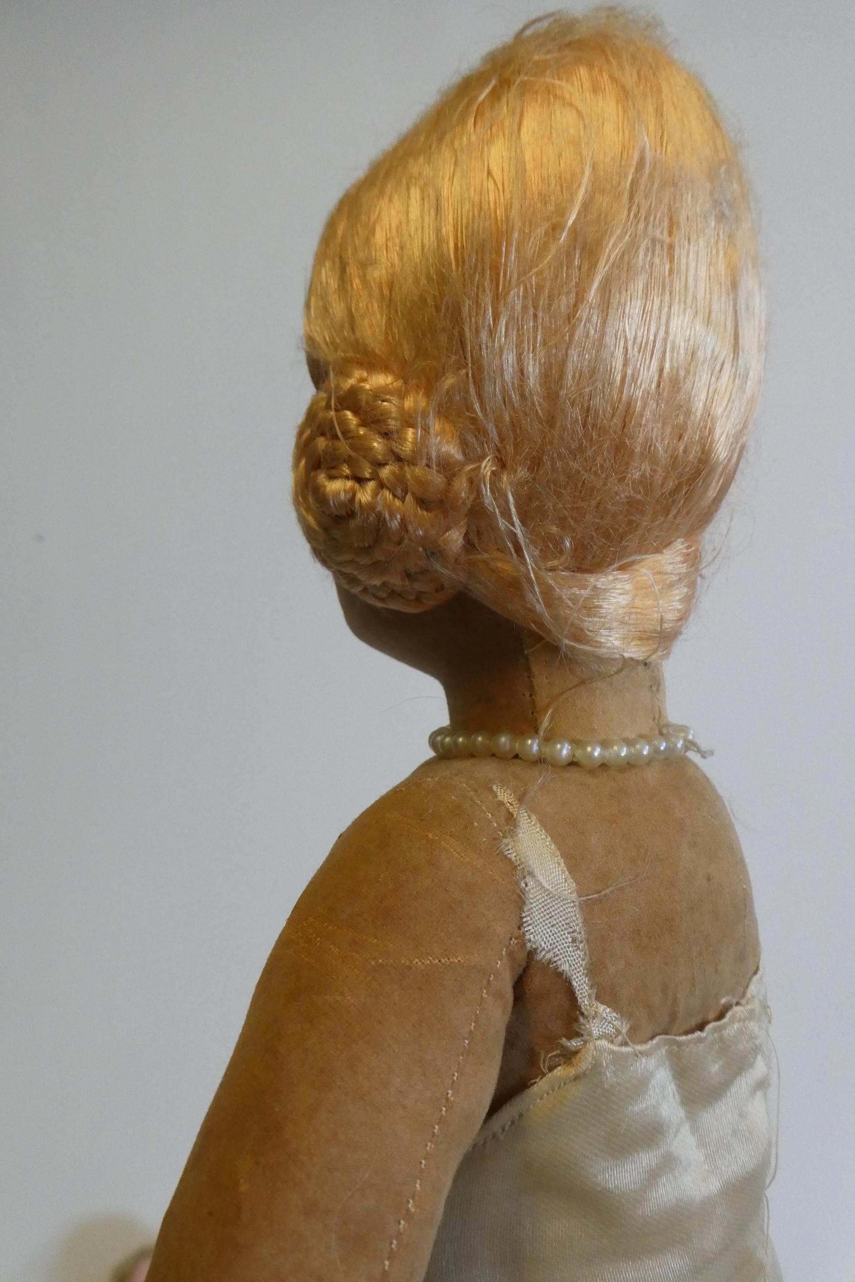 A French cloth Boudoir ballerina doll Image