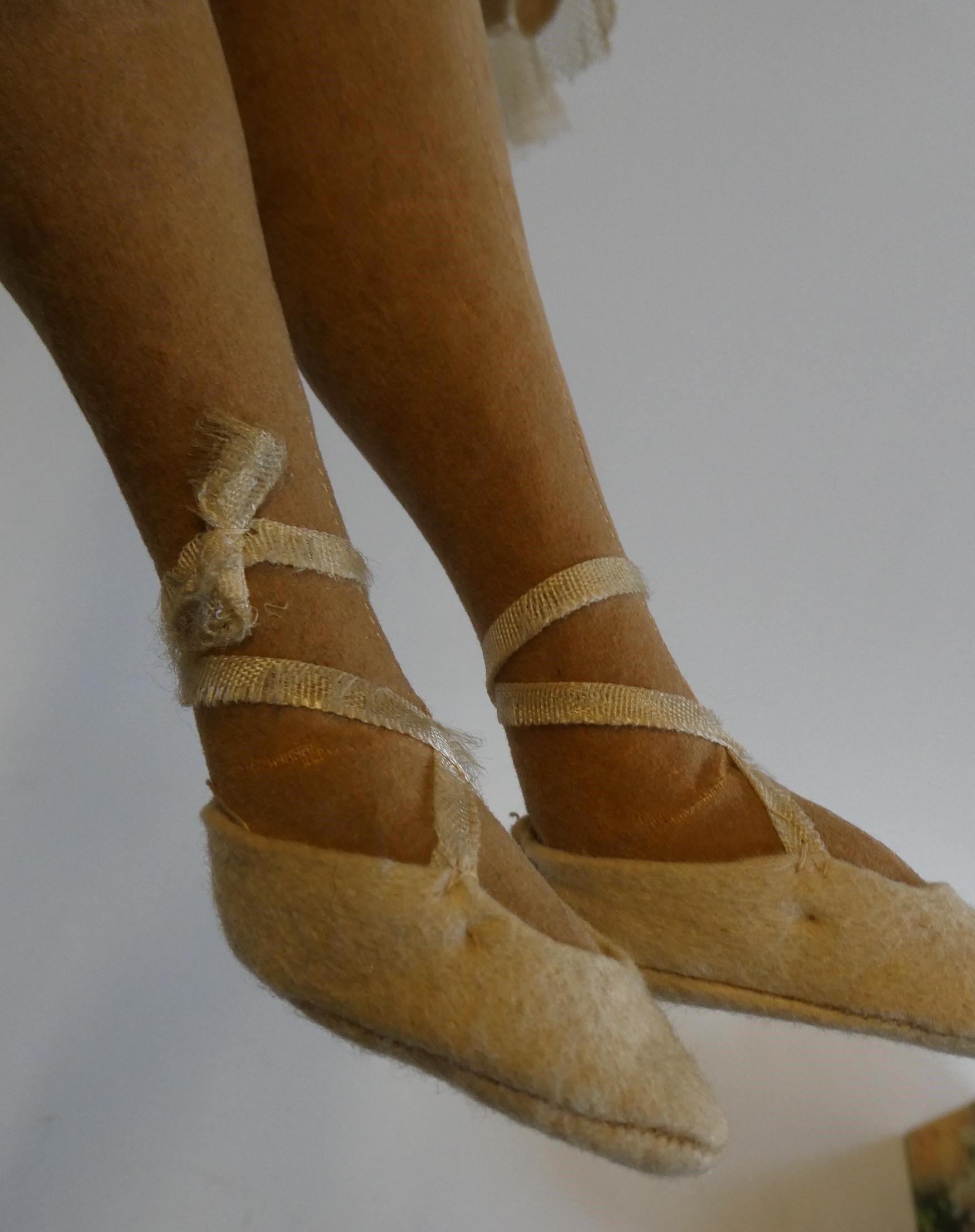 A French cloth Boudoir ballerina doll Image