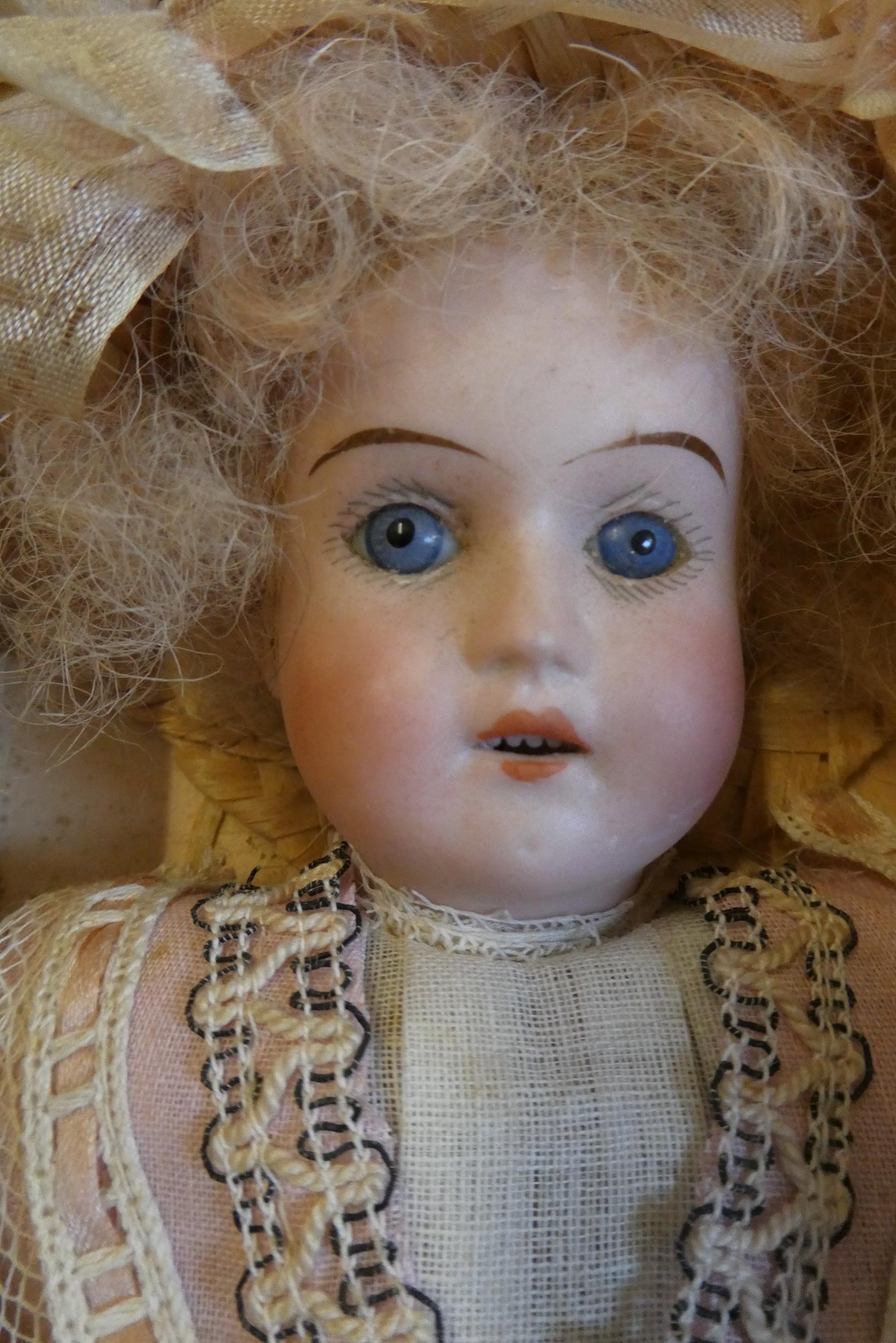 A Theodor Recknagel bisque socket head doll Image