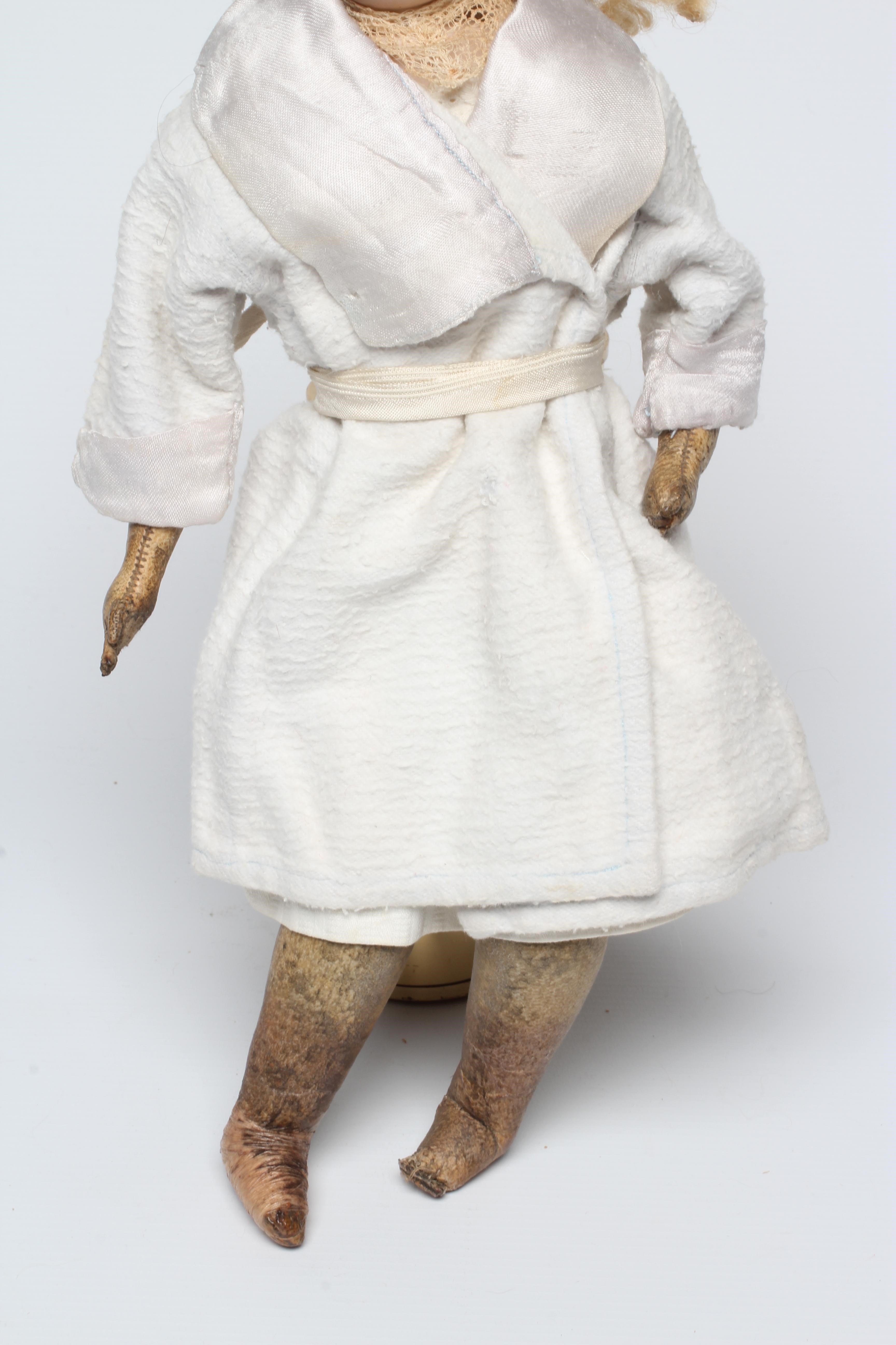 A French bisque swivel neck shoulder head fashion doll Image