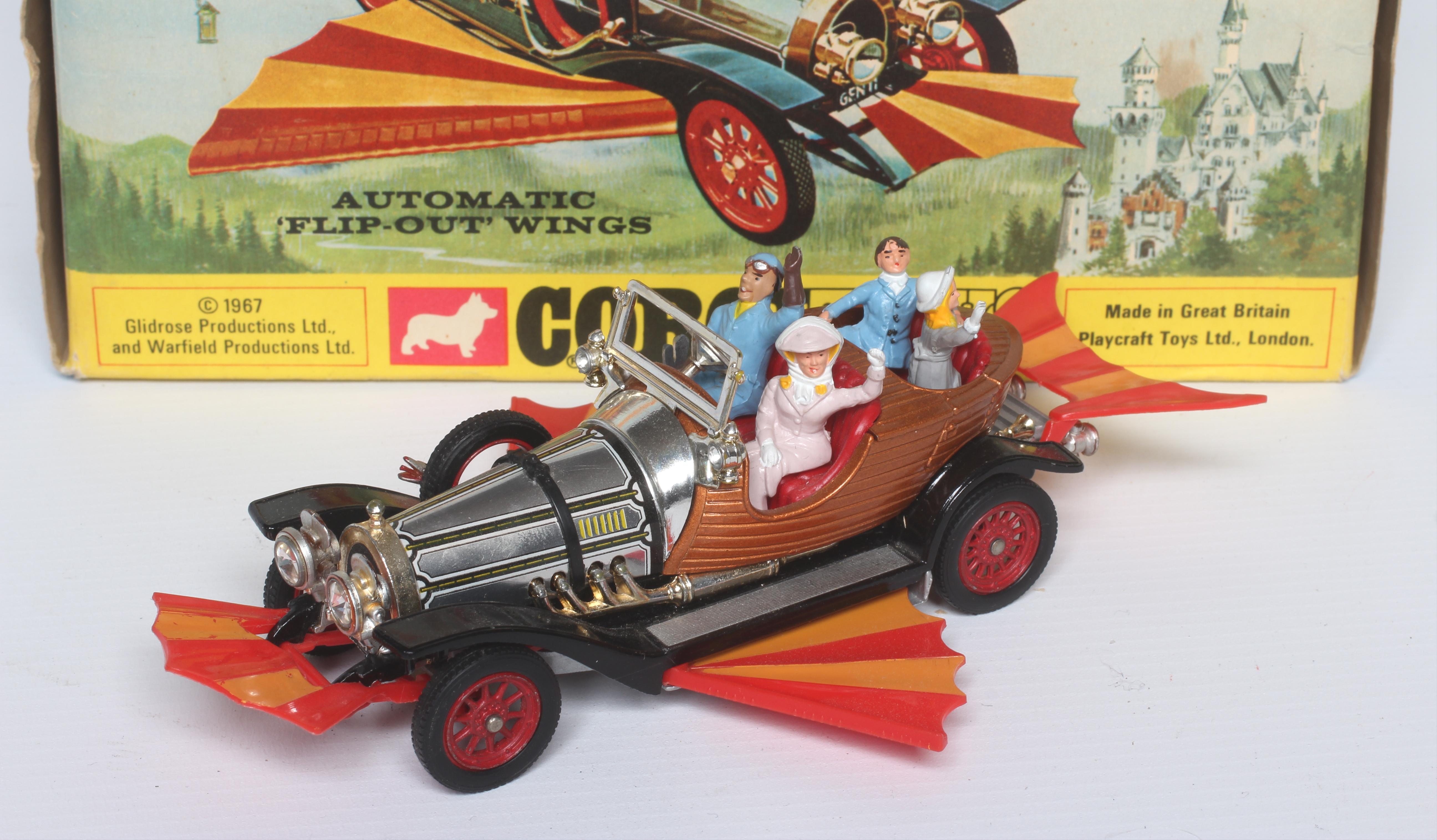 Corgi Chitty Chitty Bang Bang motor car, box fair, model good+ (Est. plus 24% premium inc. VAT) Image