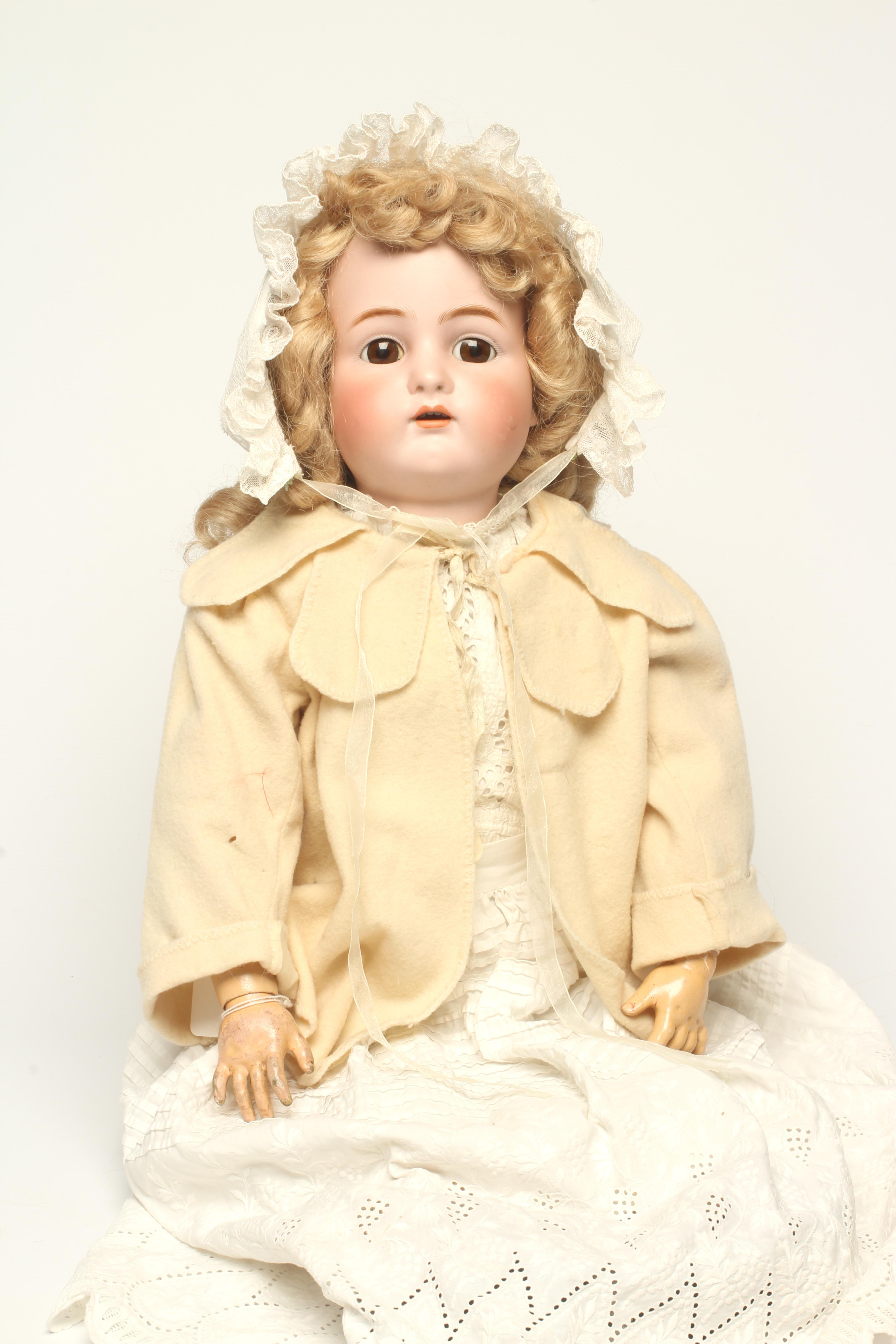 A Kammer & Reinhardt Halbig bisque socket head doll Image