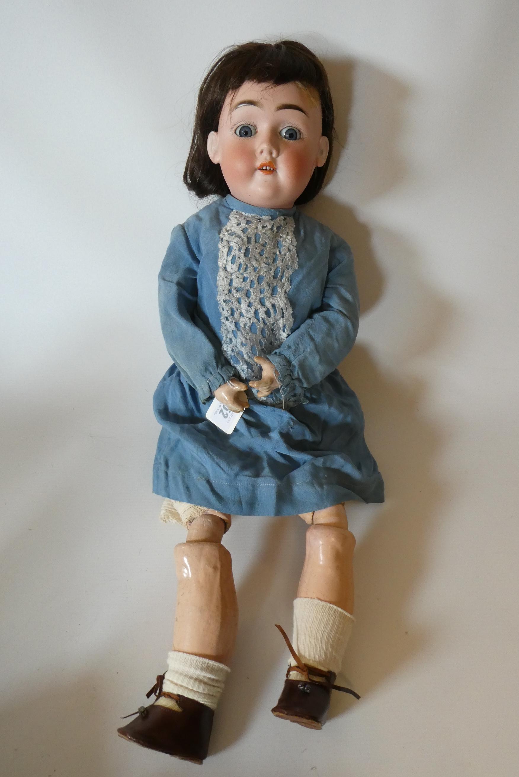 A Max Handwerck bisque socket head doll Image