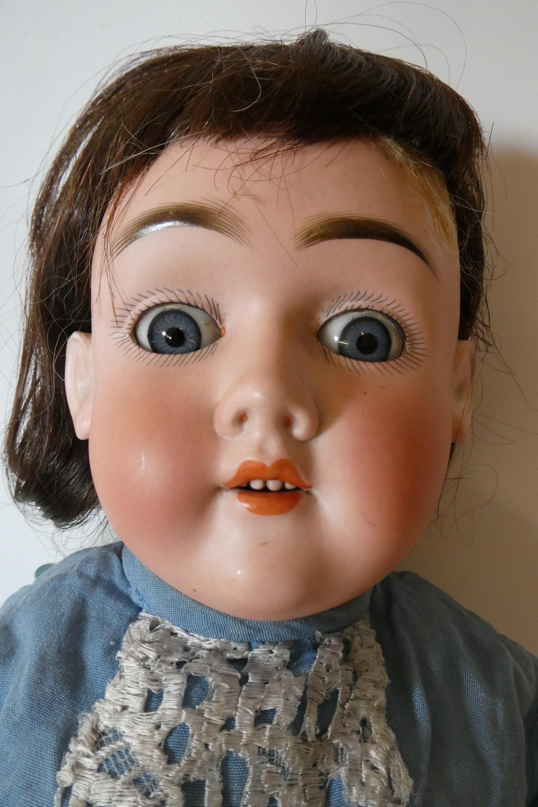 A Max Handwerck bisque socket head doll Image