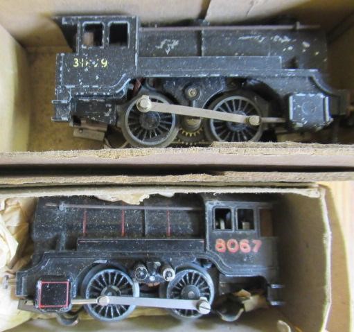 Trix Twin LMS 0-4-0 locomotive and BR black 0-4-0 locomotive Image