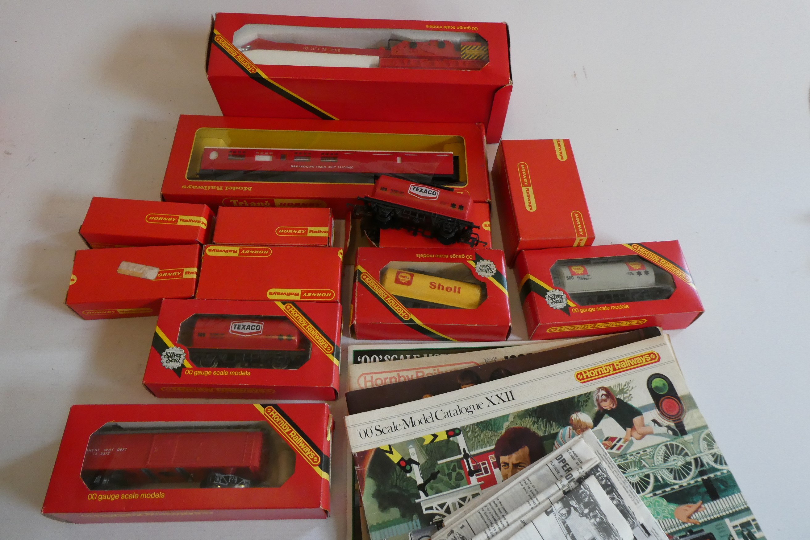 Hornby Margate passenger and goods rolling stock including LNER Teak coaches Image