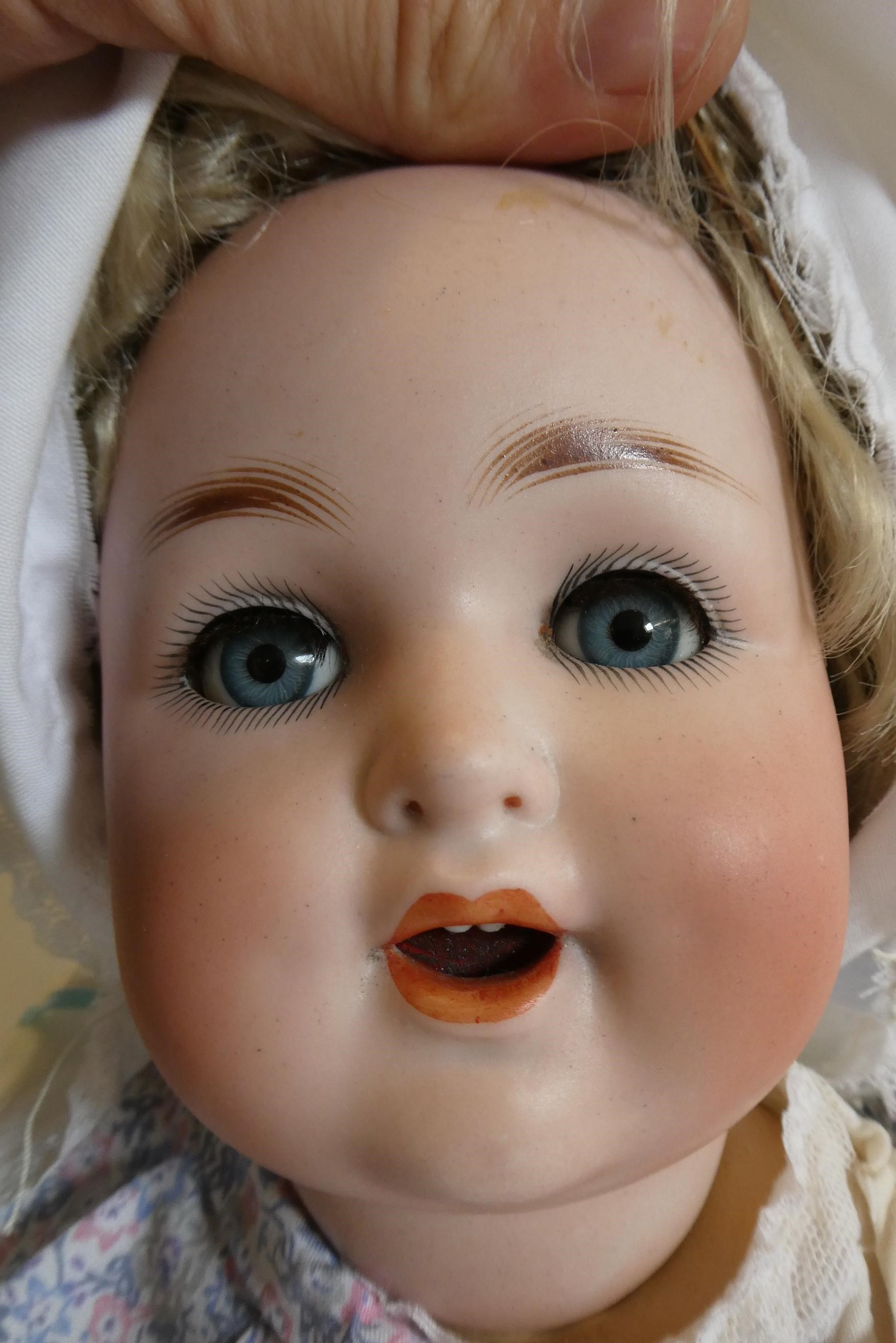 Three antique dolls Image