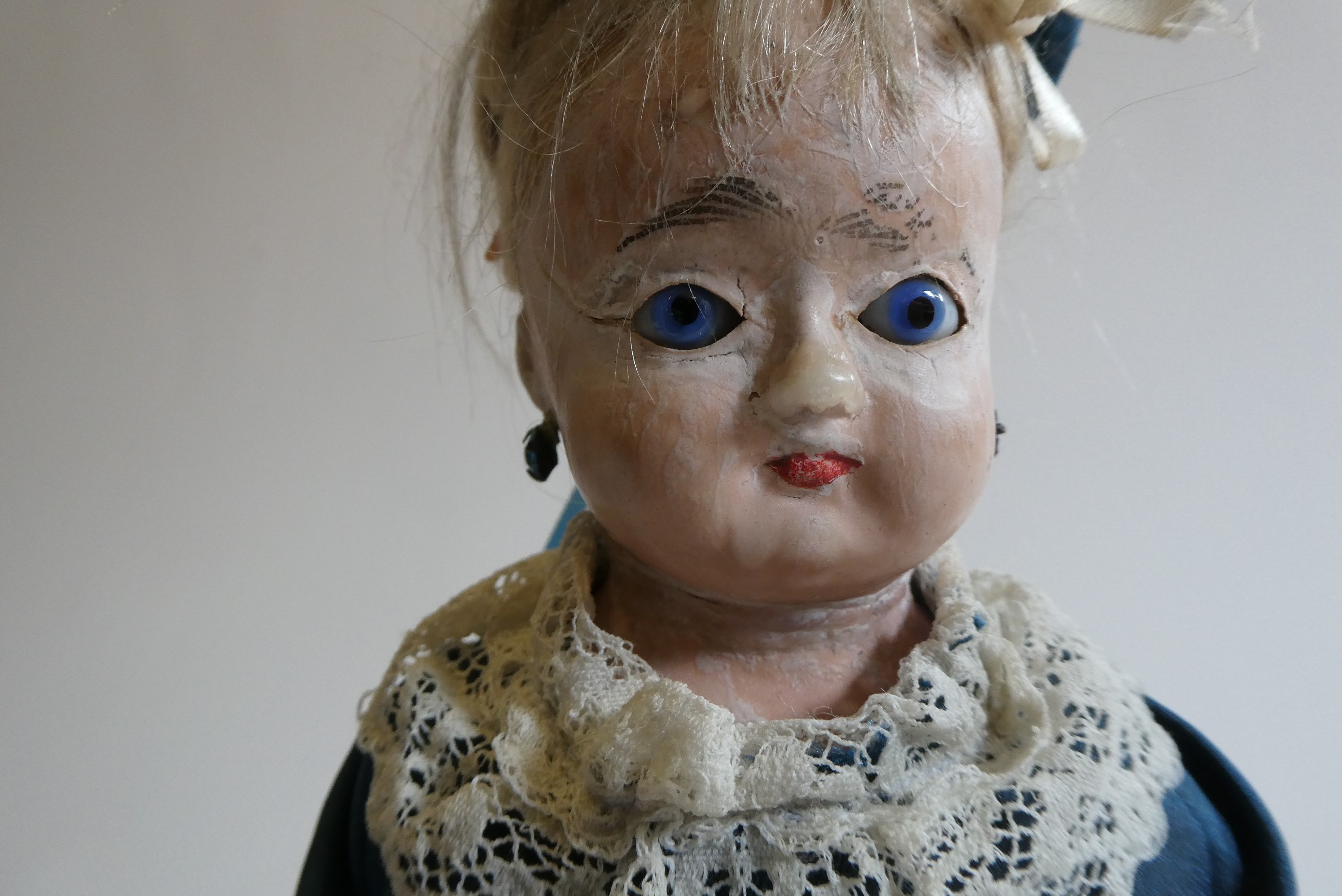 Three antique dolls Image